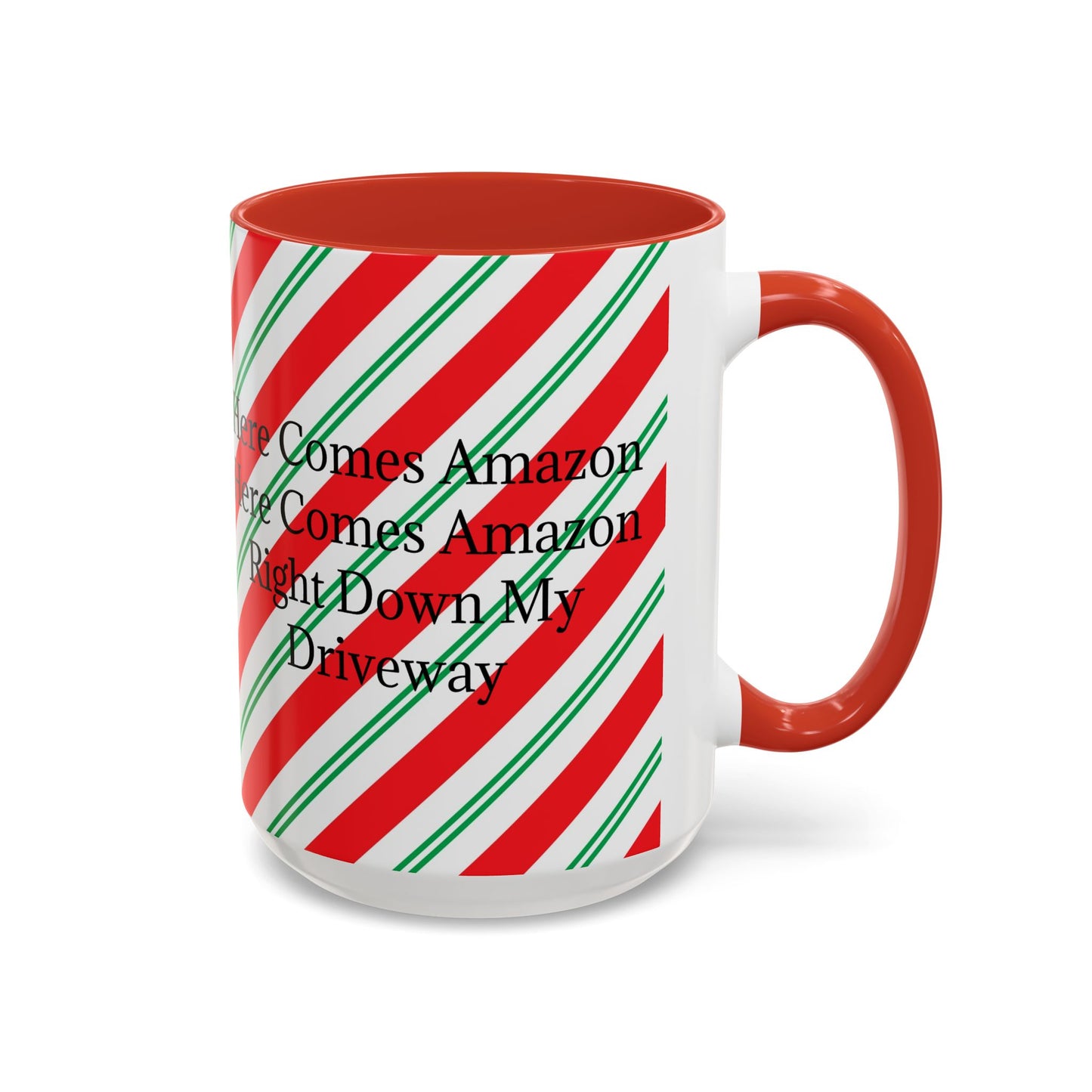 Here Comes Amazon 2-Tone Coffee Mug