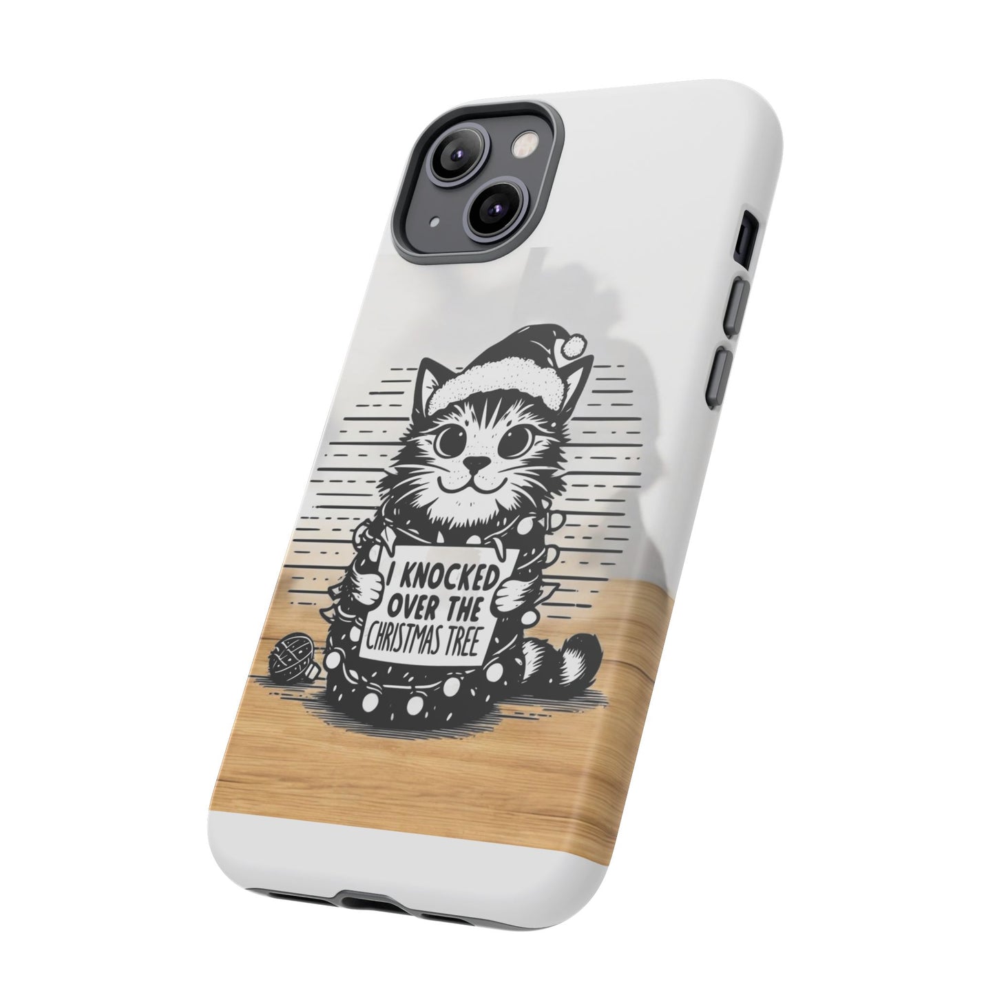 Naughty Cat iPhone Case