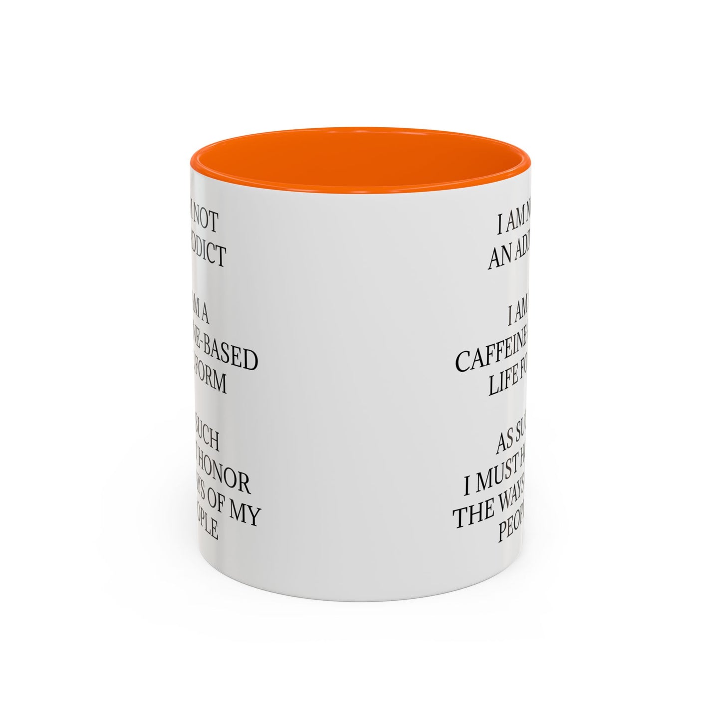 Not An Addict 2-Tone Coffee Mug