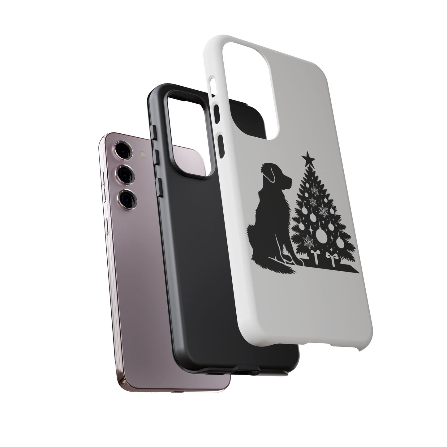 Golden Christmas Tree Samsung Case