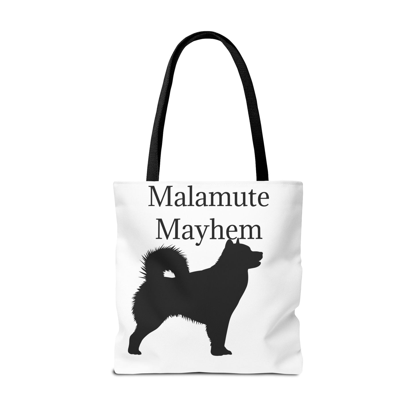Malamute Mayhem Tote Bag