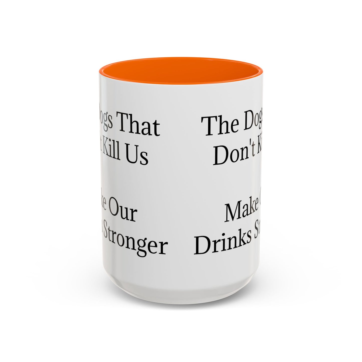 Drinks Stronger 2-Tone Coffee Mug