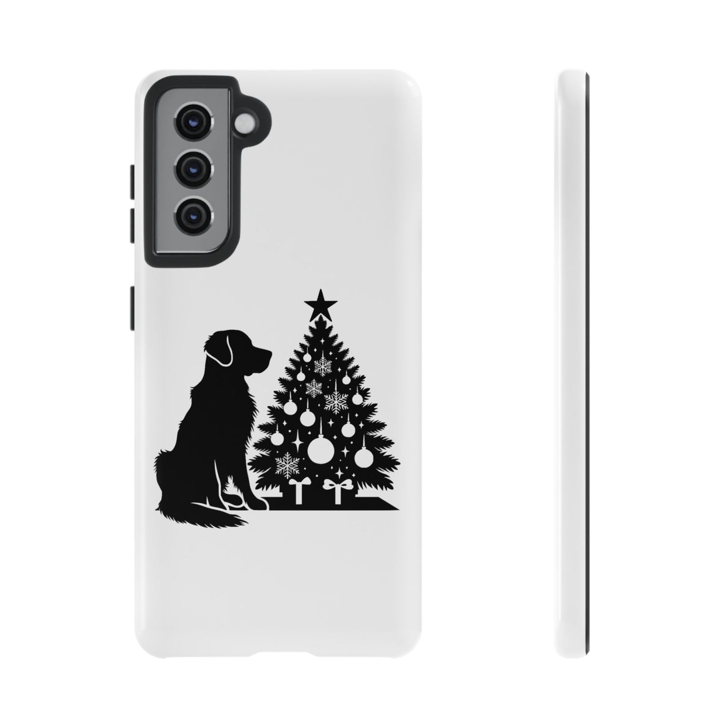 Golden Christmas Tree Samsung Case