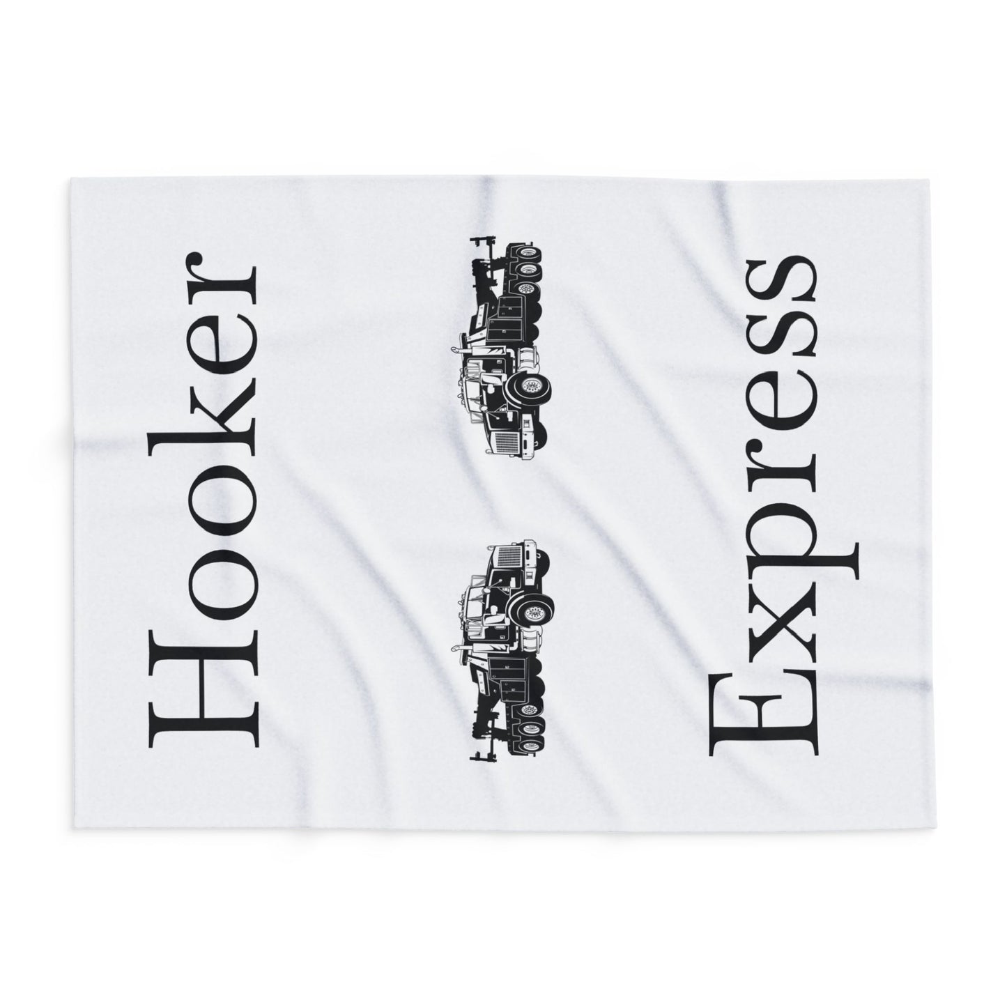 H**ker Express Heavy Tow Truck Arctic Fleece Blanket
