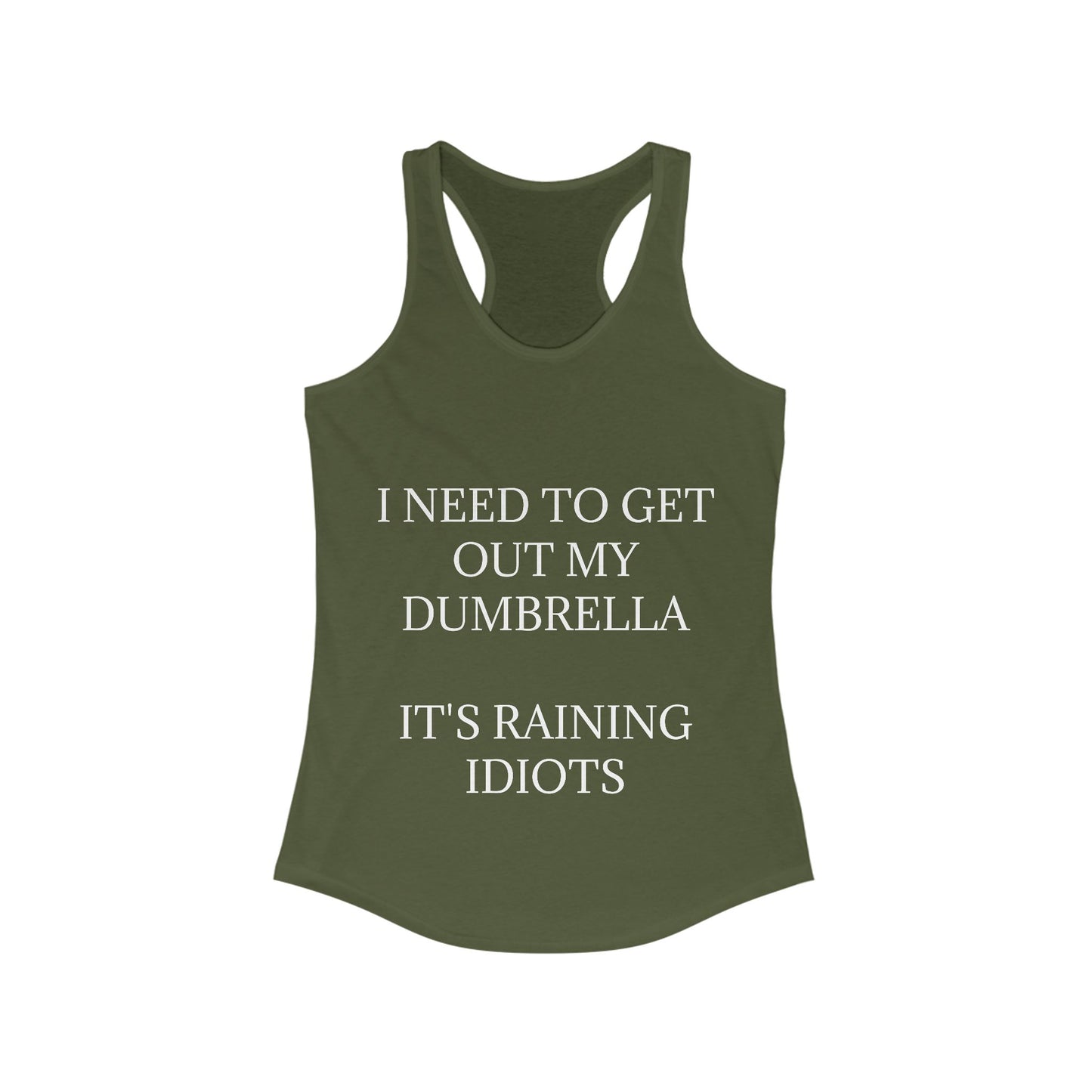 Dumbrella Women's Racerback Tank