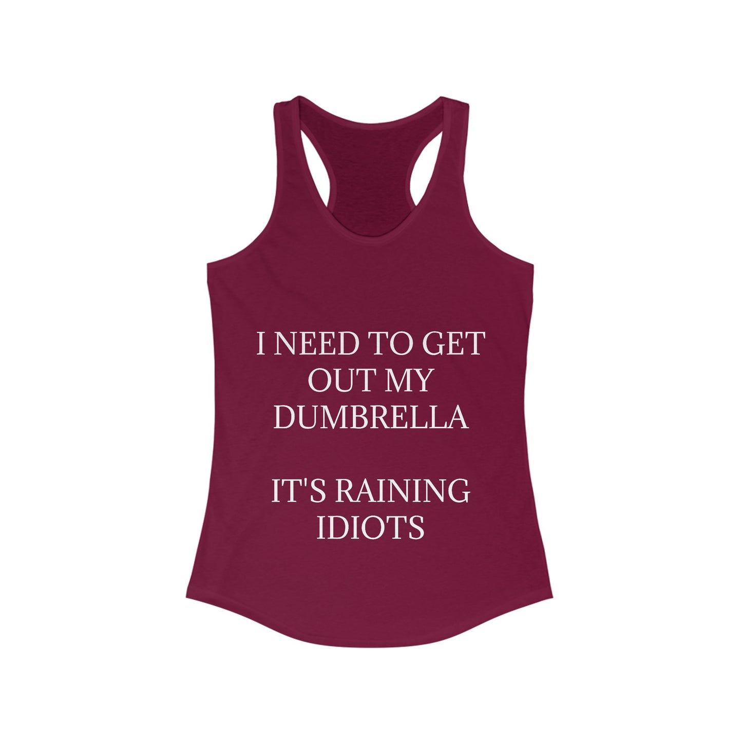 Dumbrella Women's Racerback Tank