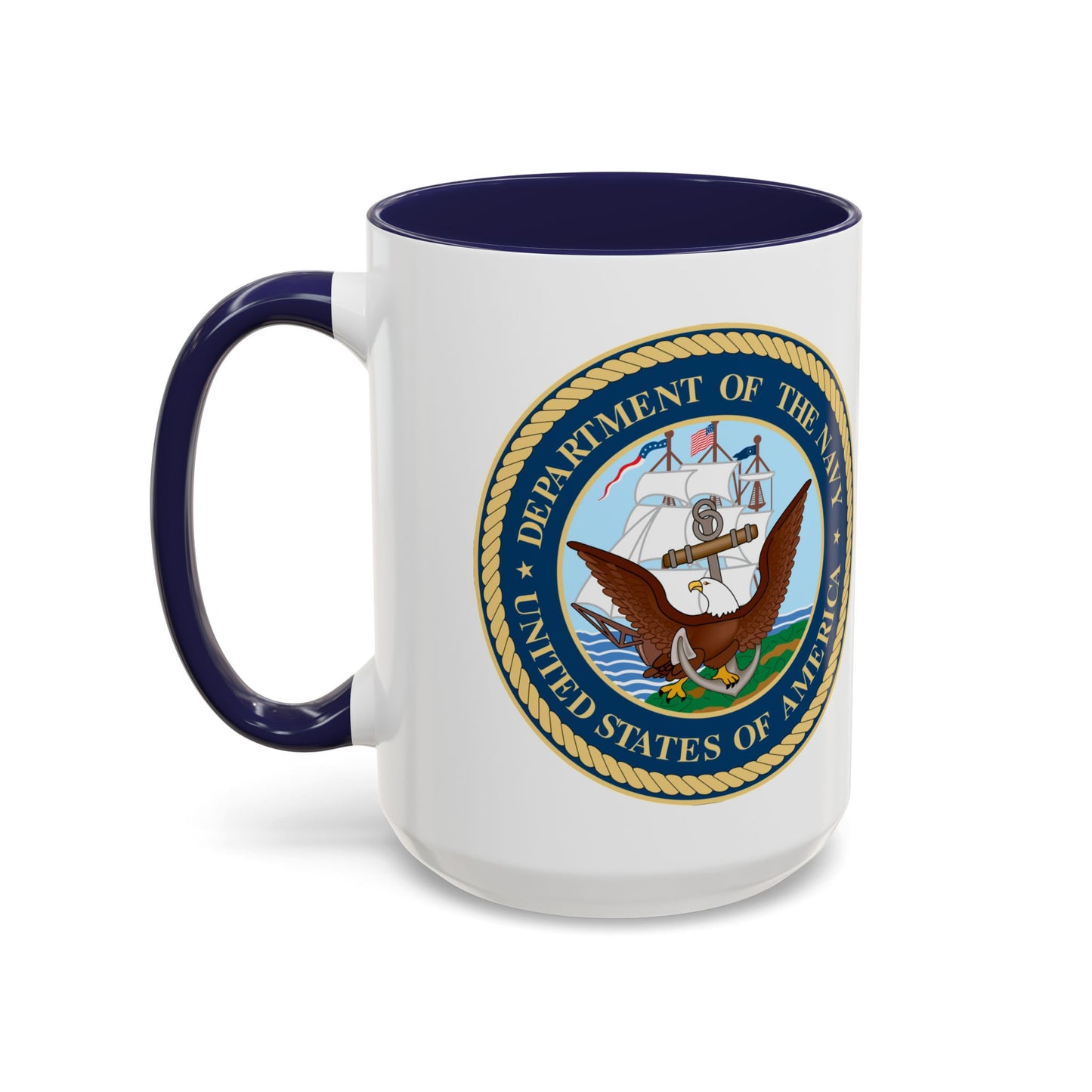US Navy 2-Tone Coffee Mug