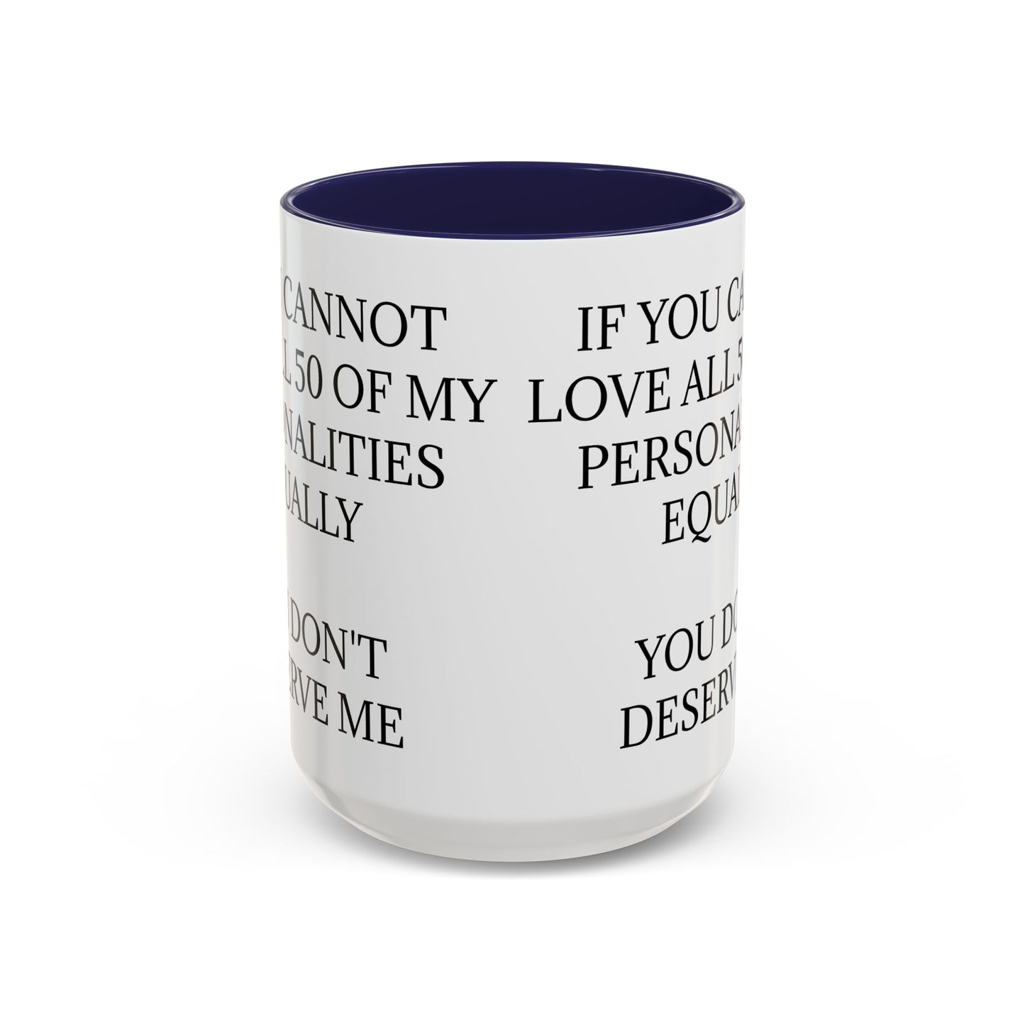 50 Personalities 2-Tone Coffee Mug