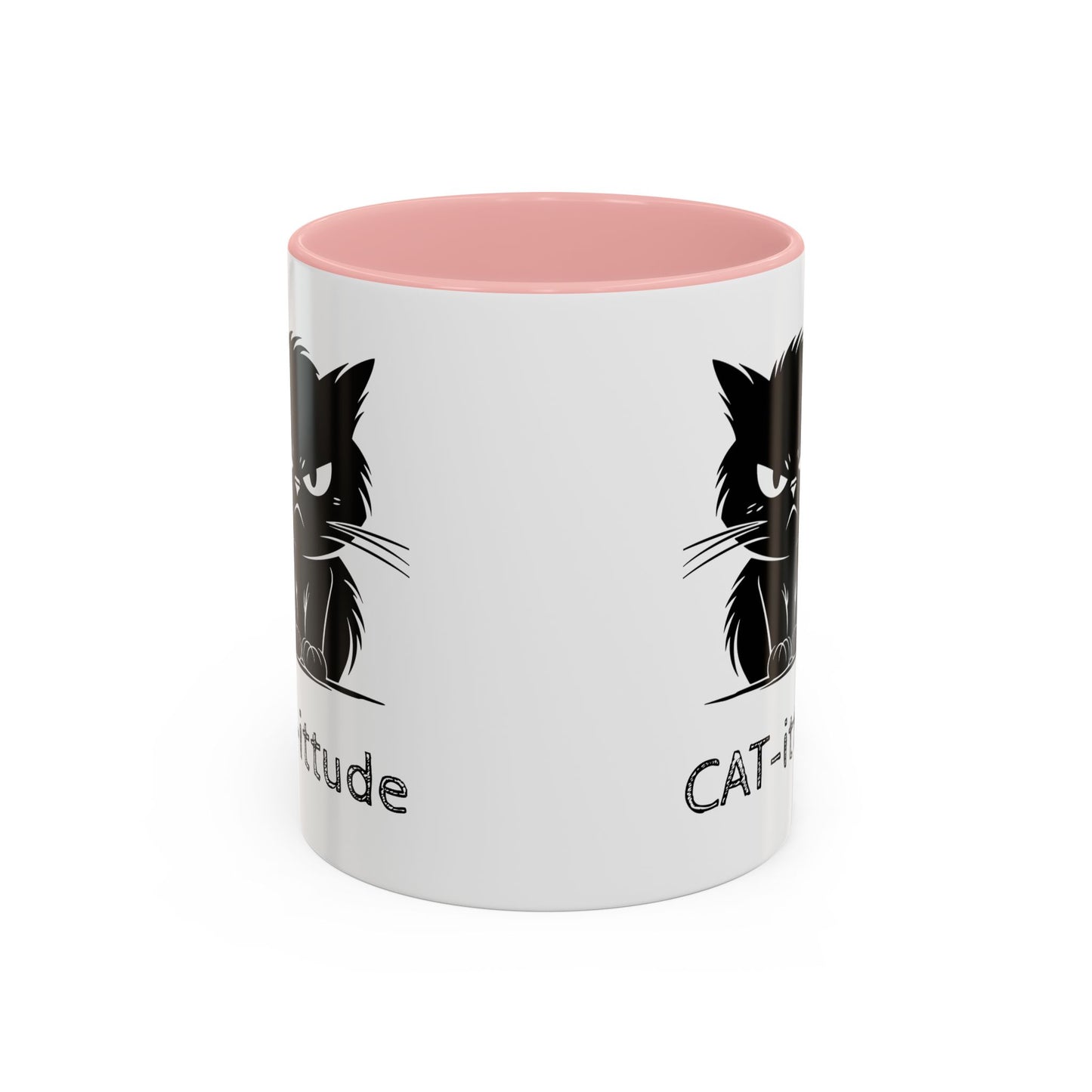 CAT-ittude 2-Tone Coffee Mug