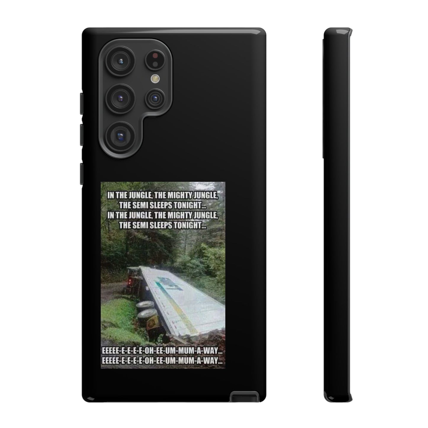 Semi Sleeps Samsung Case