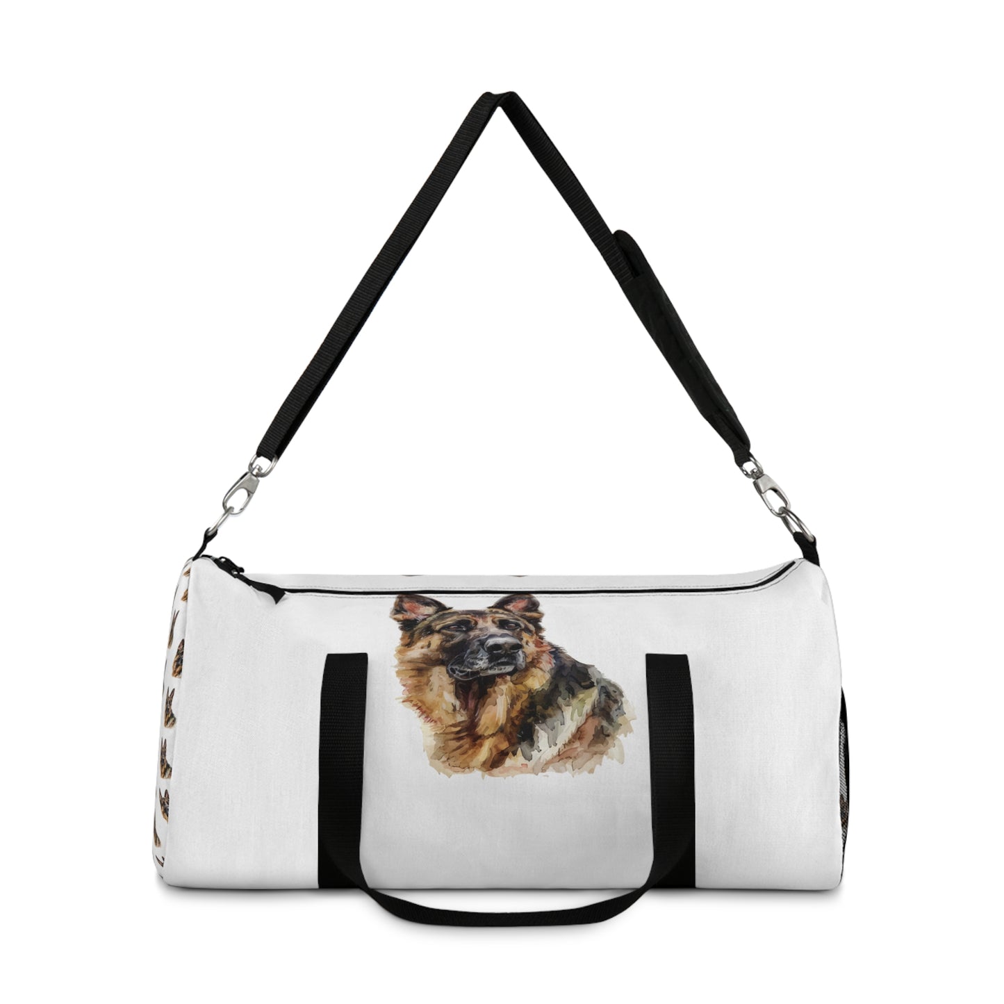 German Shepherd Head Duffel Bag