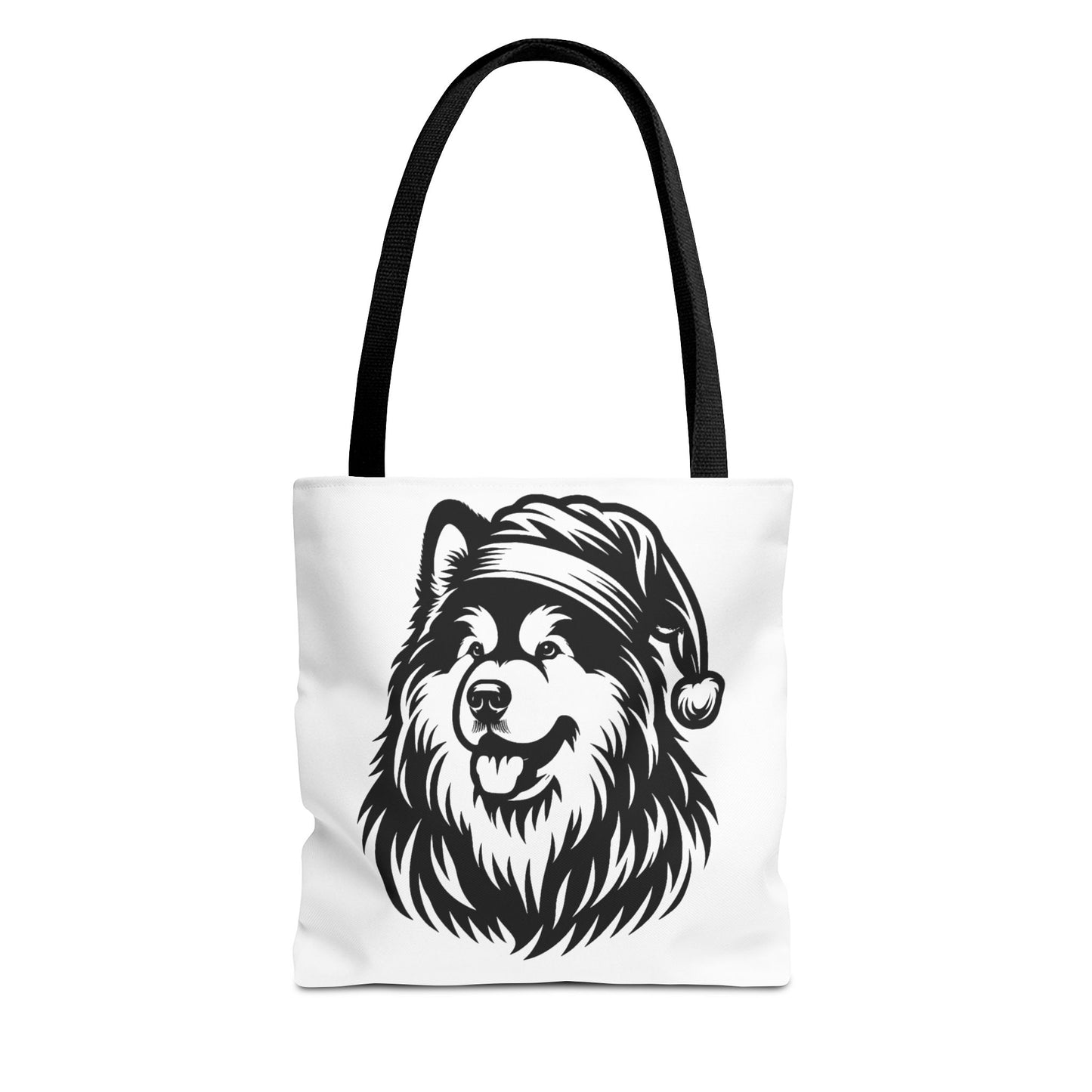 Santa Paws Malamute Tote Bag