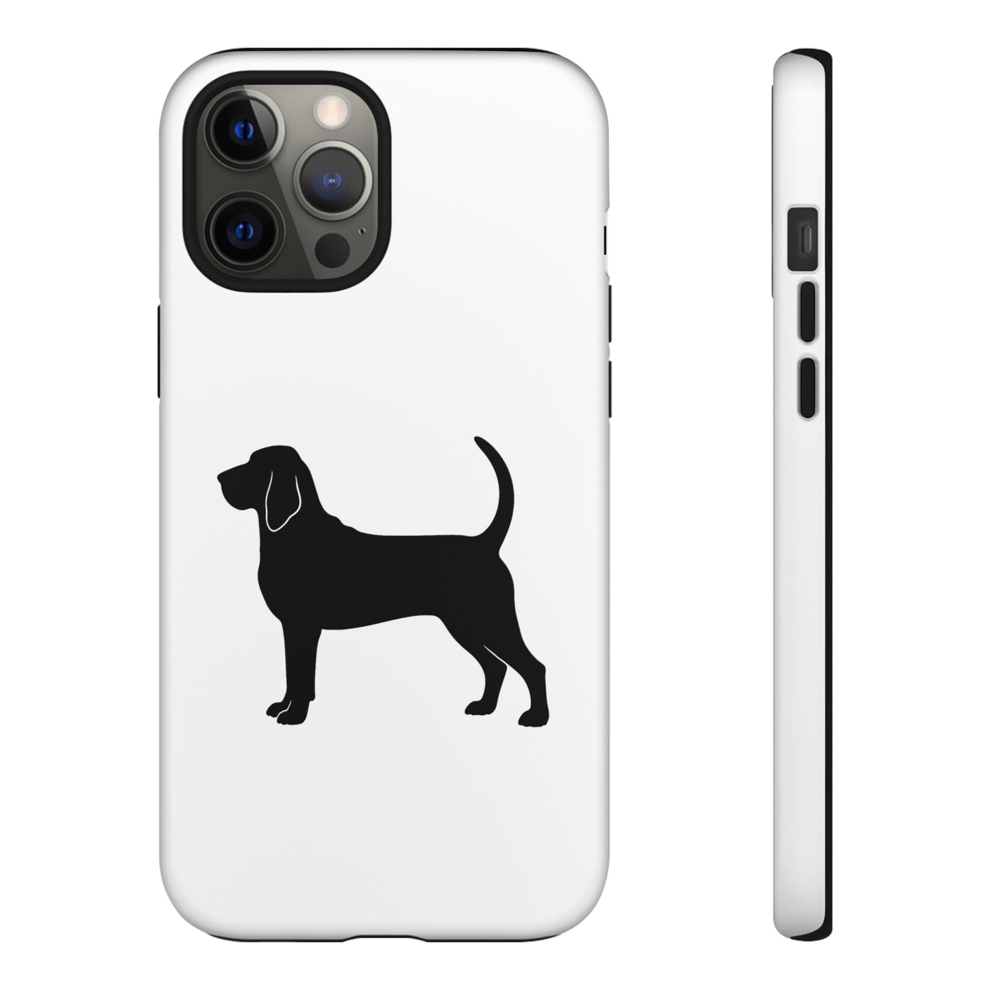 Bloodhound Silhouette iPhone Case