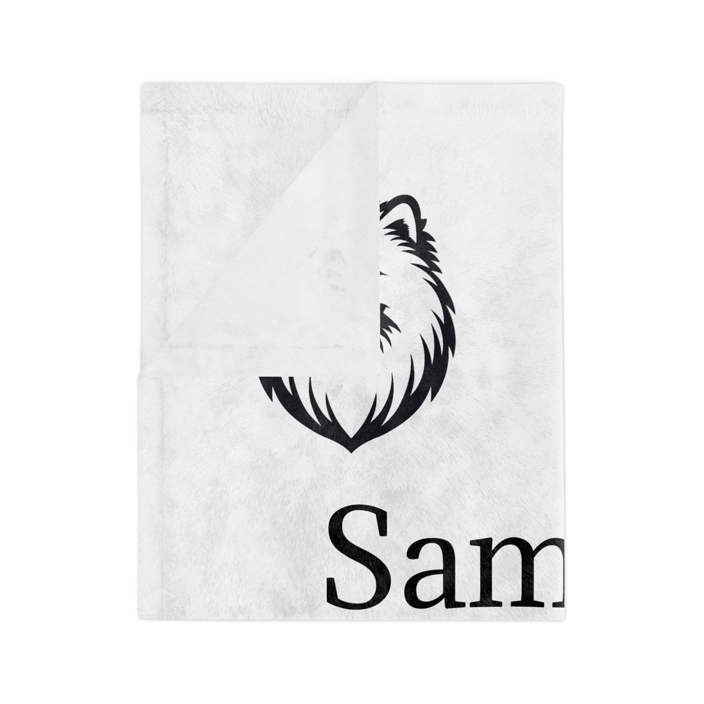 Sammy Smile Velveteen Microfiber Blanket