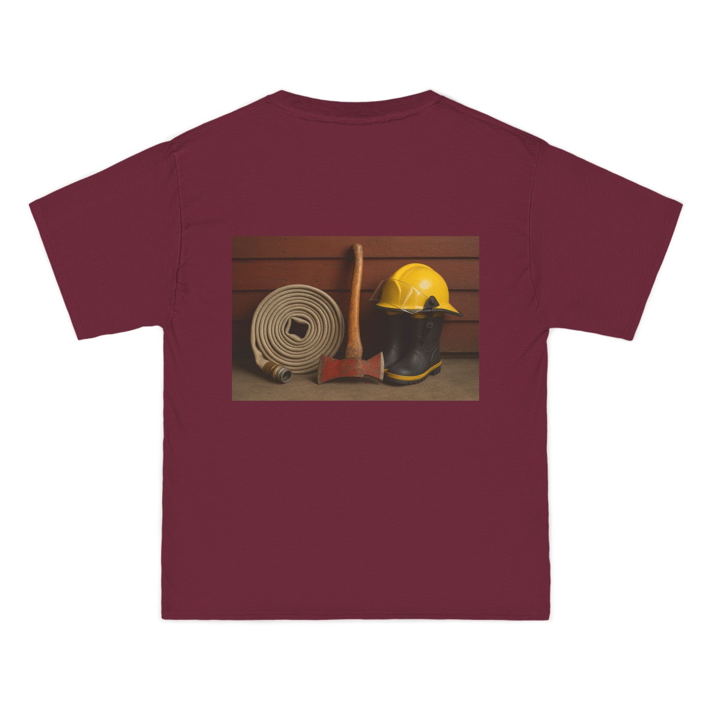 Fire/Rescue Appreciation Men's Short-Sleeve Crewneck Tee