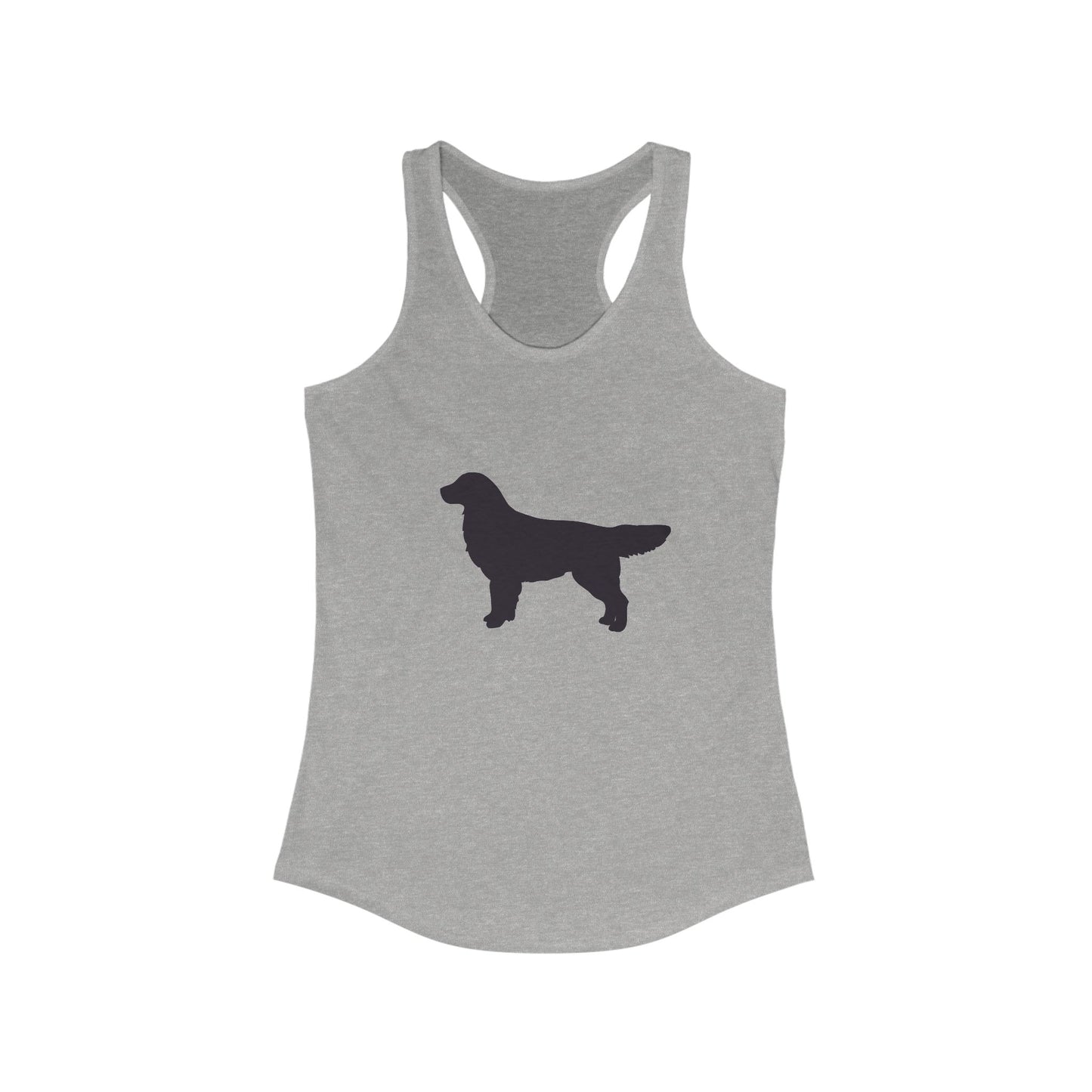 Golden Silhouette Women's Racerback Tank