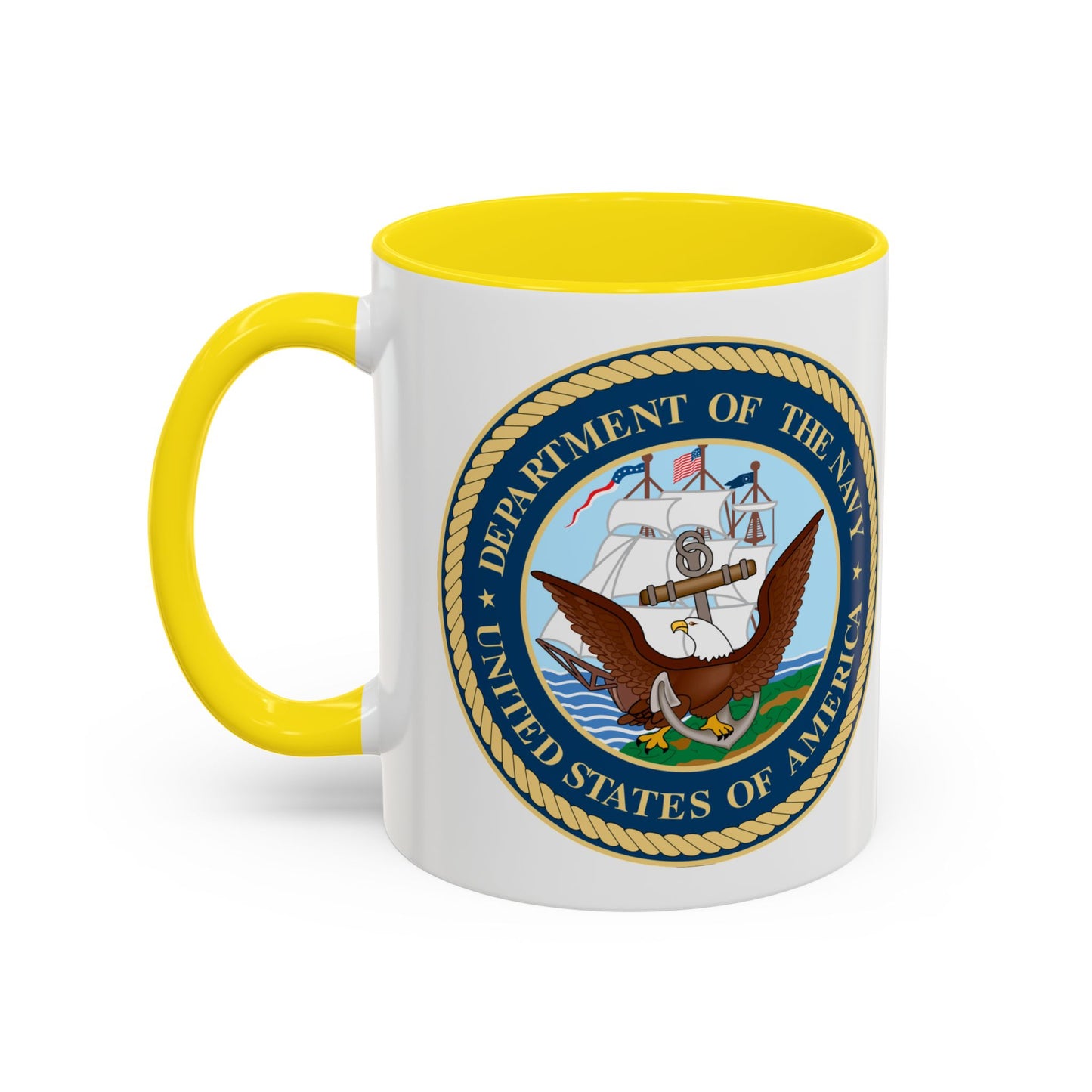 US Navy 2-Tone Coffee Mug
