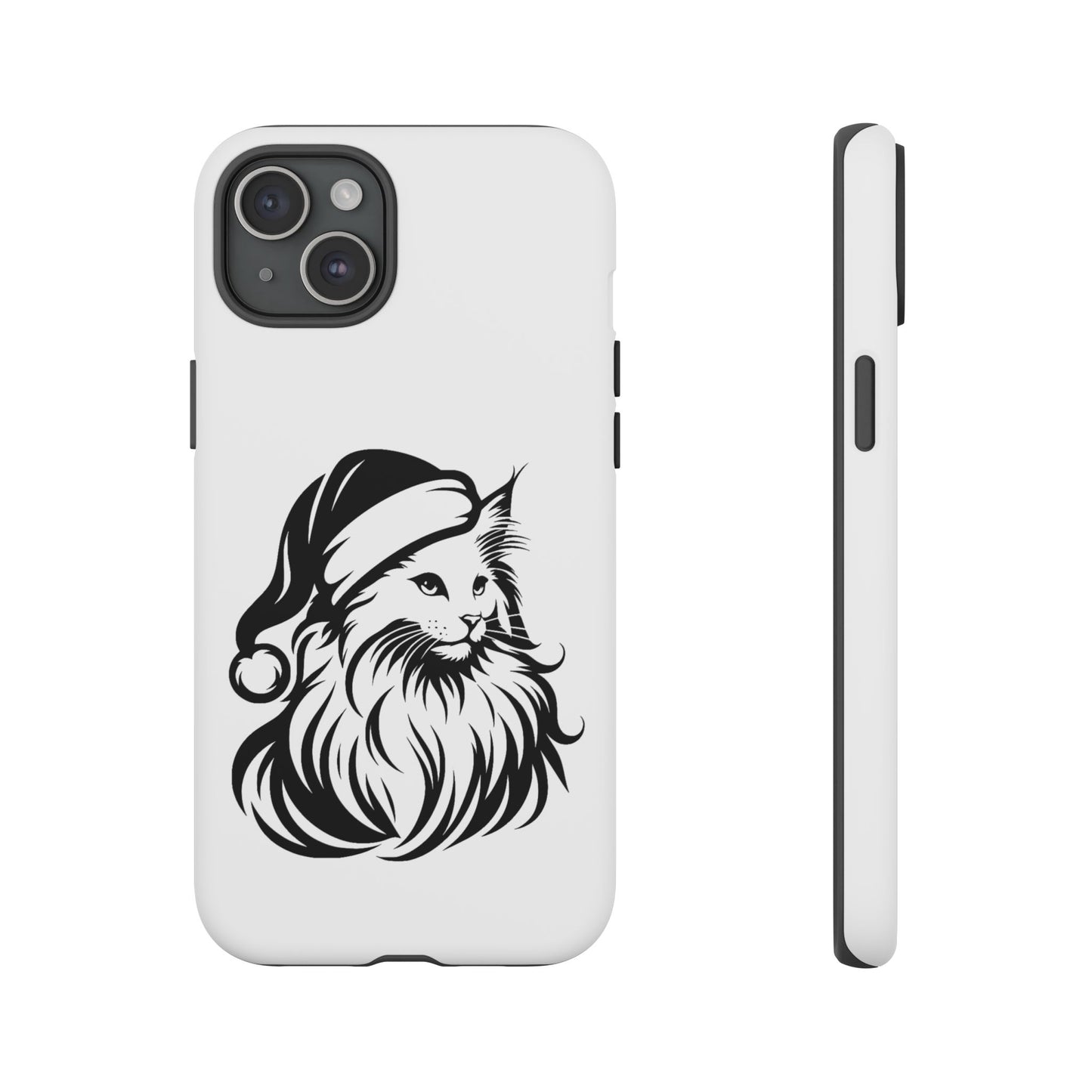 Santa Paws Cat iPhone Case