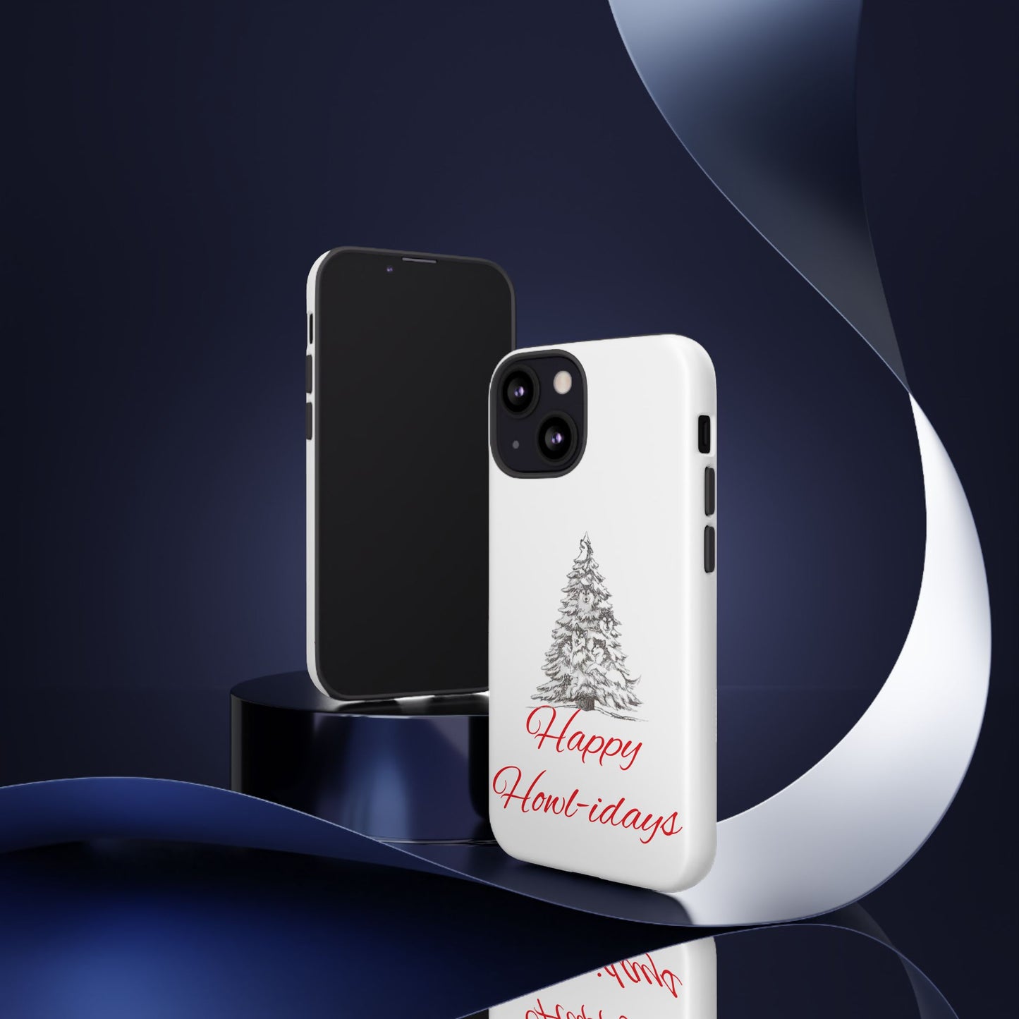 Happy Howl-idays iPhone Case