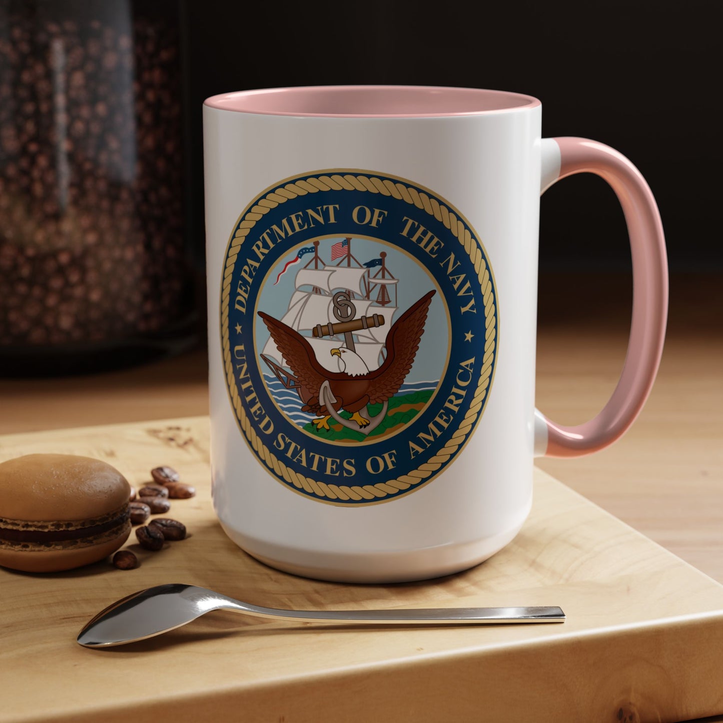 US Navy 2-Tone Coffee Mug