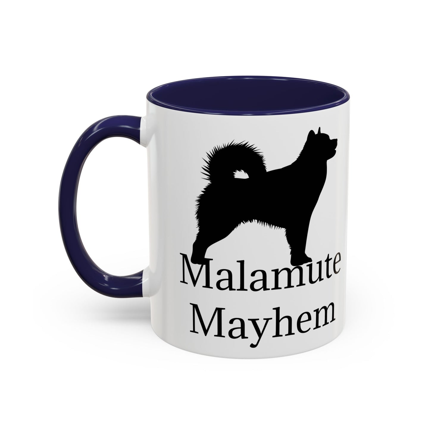 Malamute Mayhem 2-Tone Coffee Mug