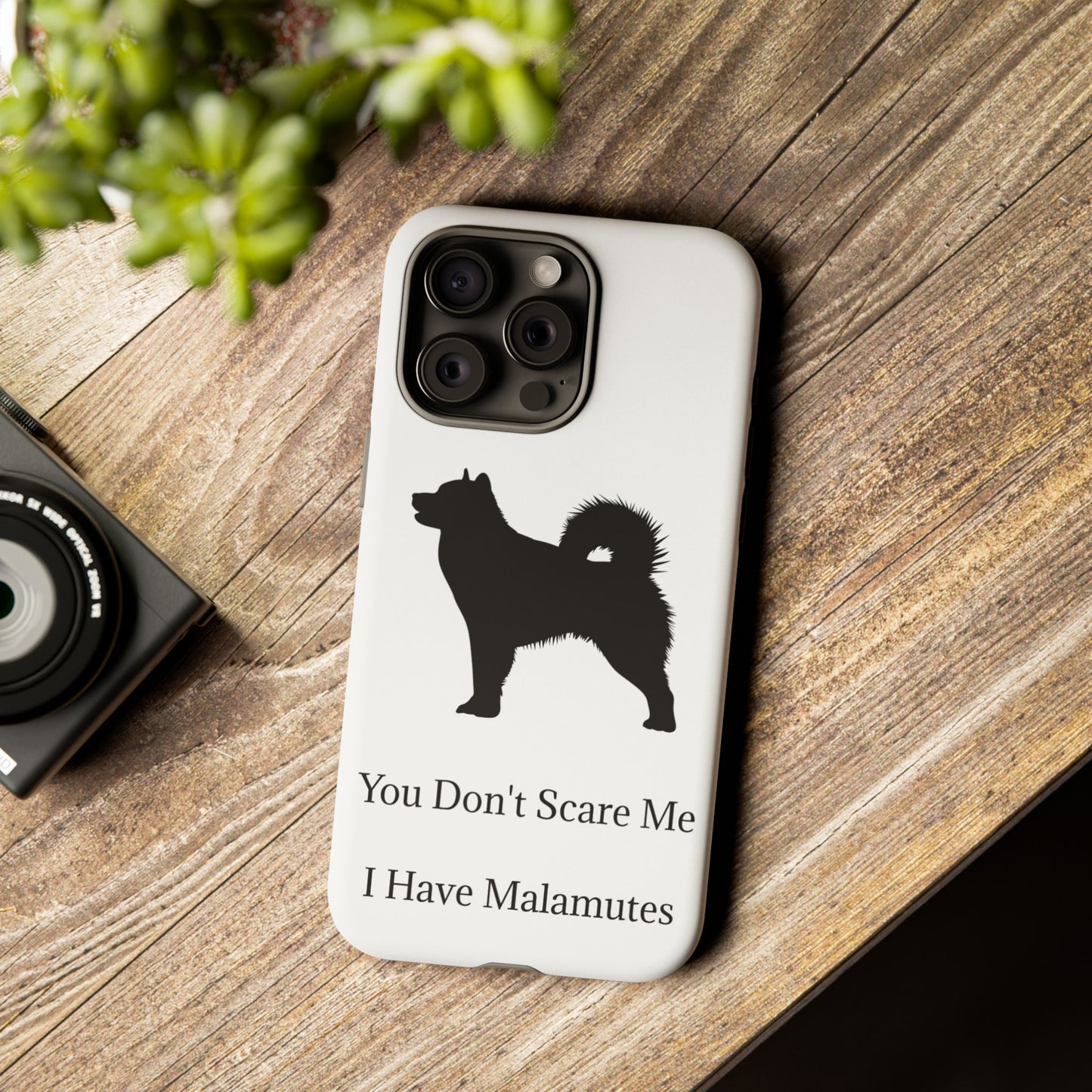 You Don't Scare Me iPhone Case