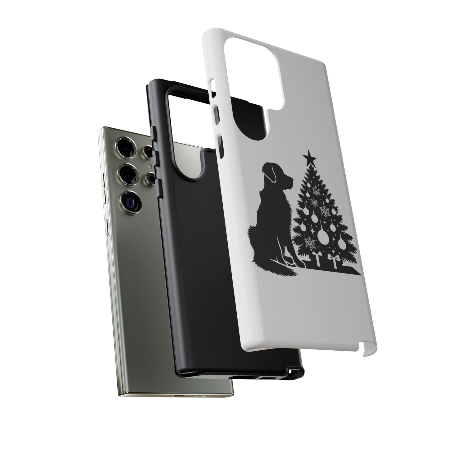 Golden Christmas Tree Samsung Case