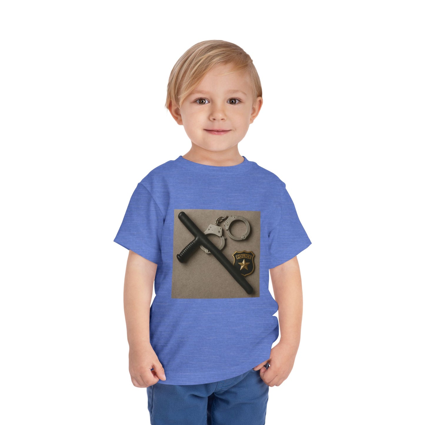 Law Enforcement Appreciation Toddler Unisex Short Sleeve Crewneck Tee