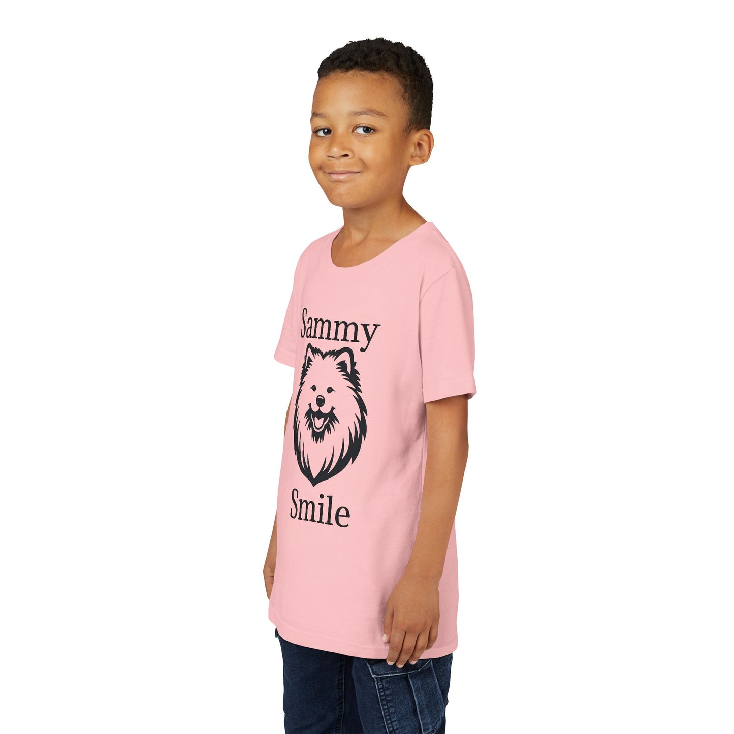 Sammy Smile Youth Unisex Short Sleeve Crewneck Tee