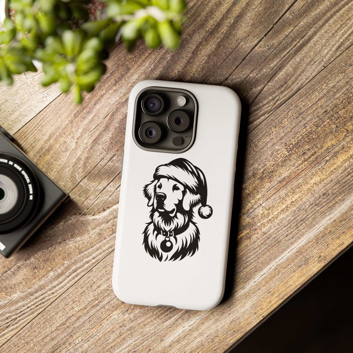 Santa Paws Golden iPhone Case