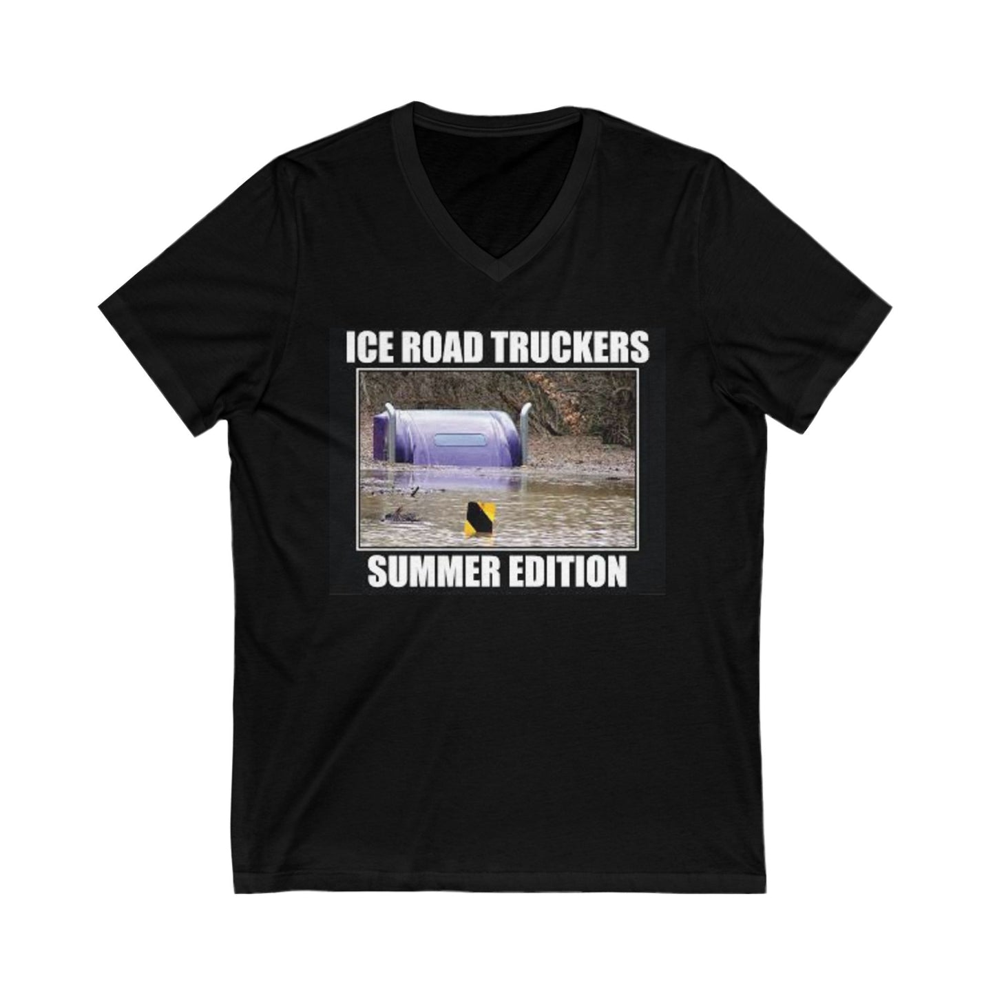 Ice Road Truckers Unisex Short Sleeve V-Neck Tee