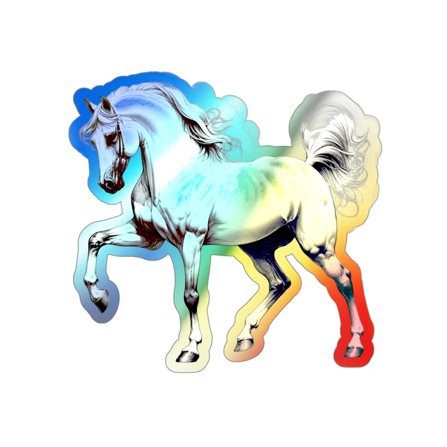 Fancy Pants Holographic Sticker