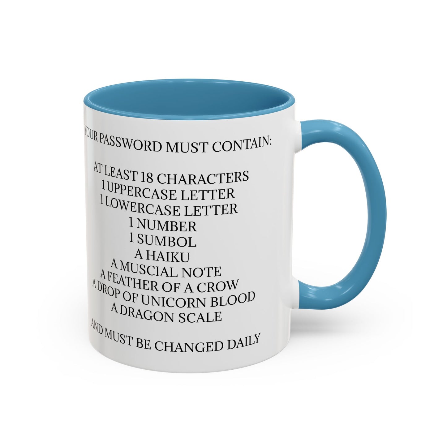 Password 2-Tone Coffee Mug