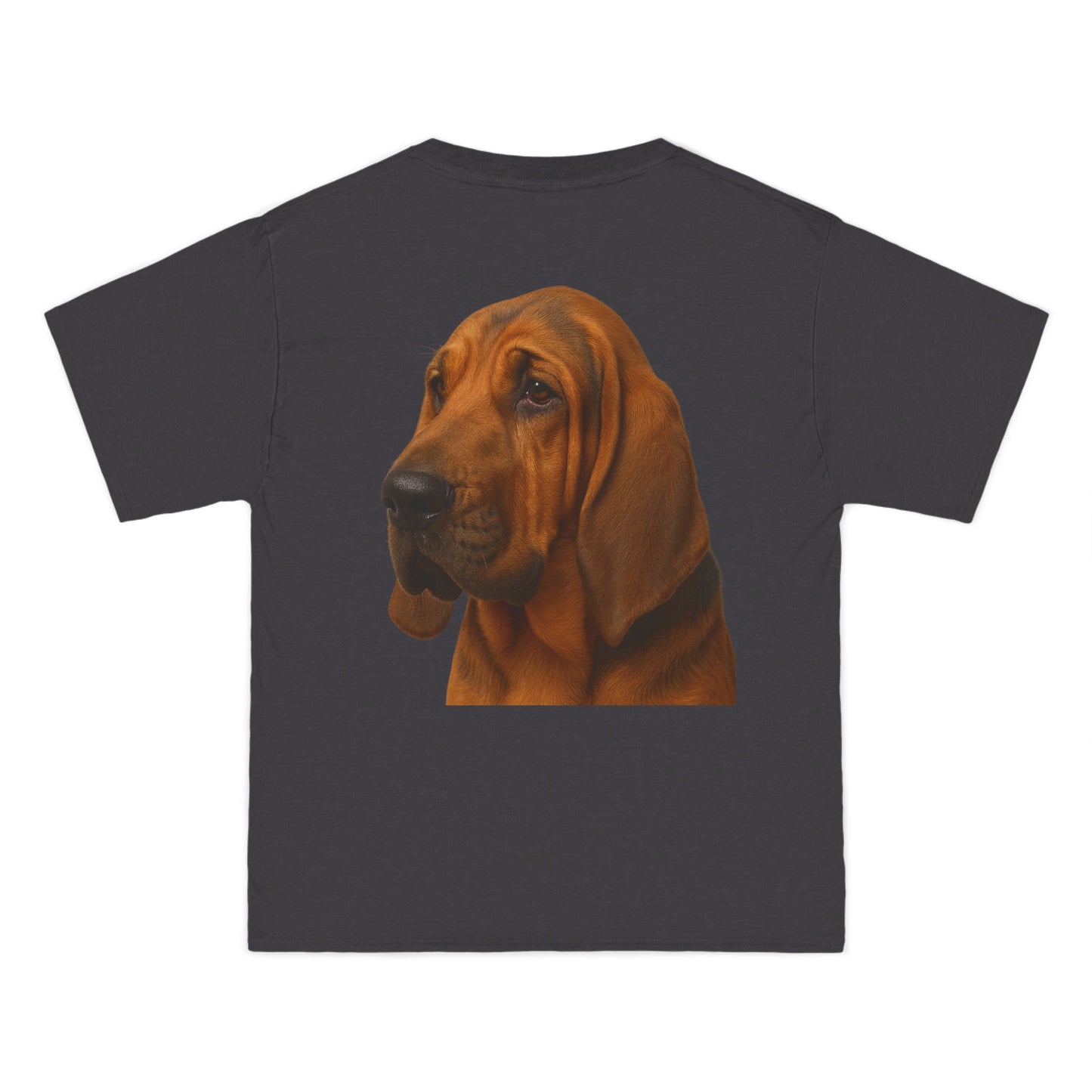 Bloodhound Head Men's Short-Sleeve Crewneck Tee
