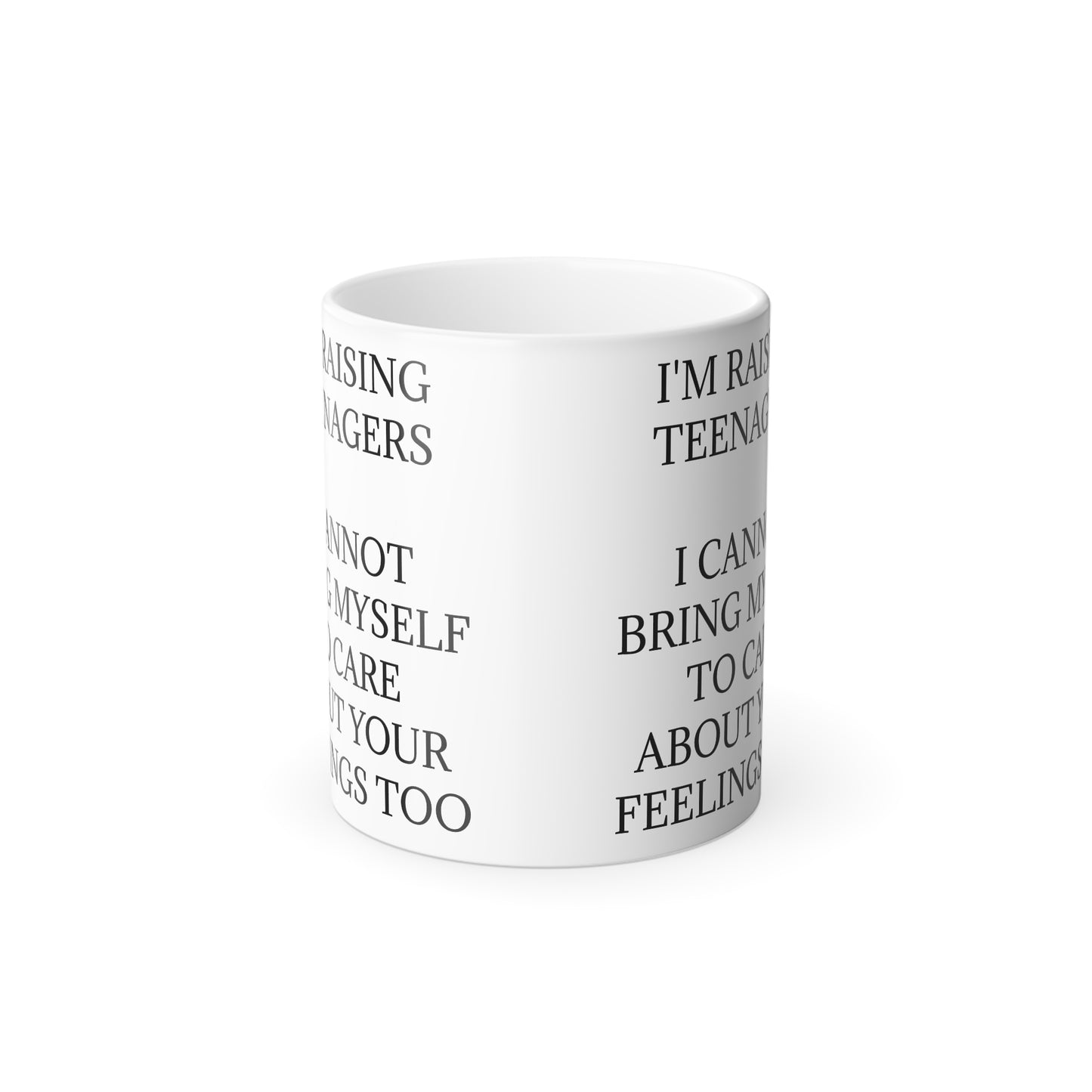 Raising Teenagers Color Changing Mug