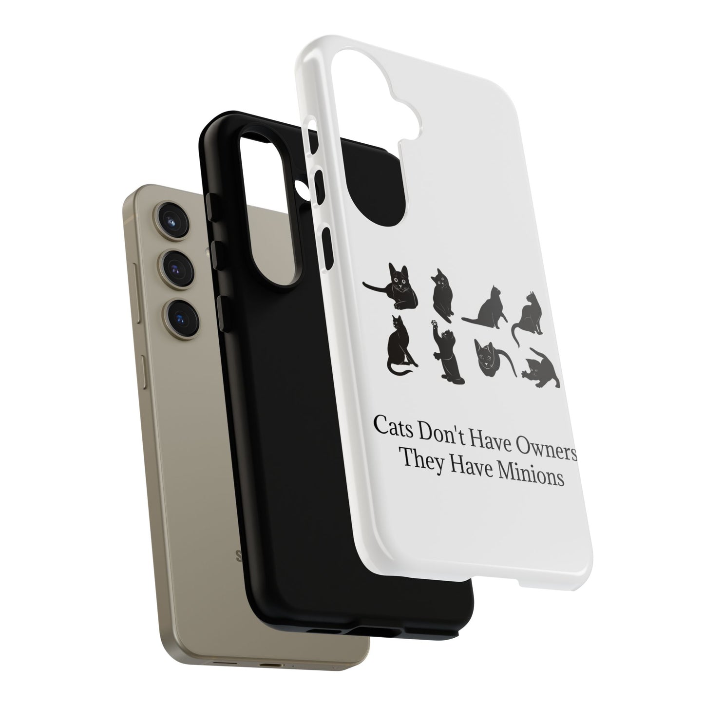 Cat Minions Samsung Case