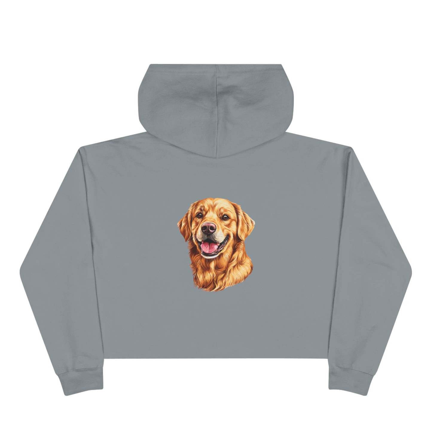 Golden Head Women's Crop Hoodie