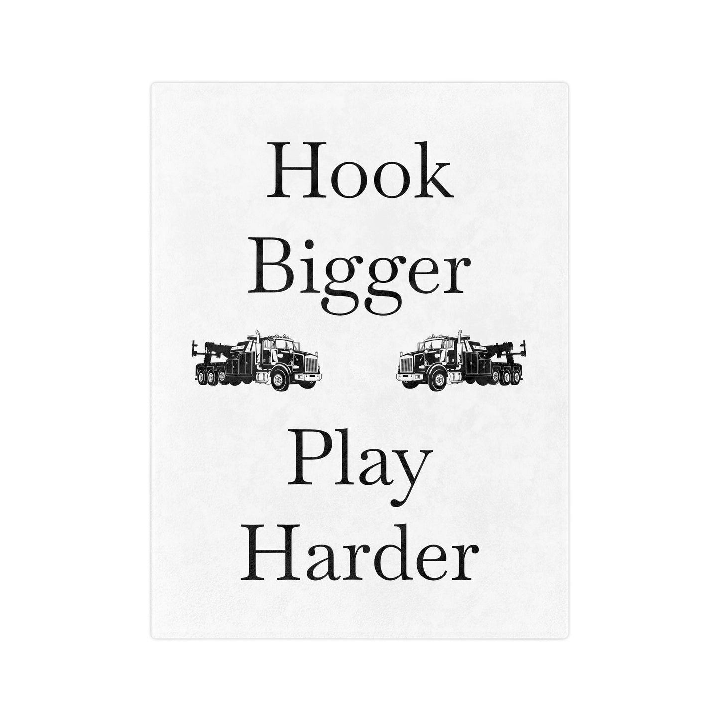 Hook Bigger Velveteen Microfiber Blanket