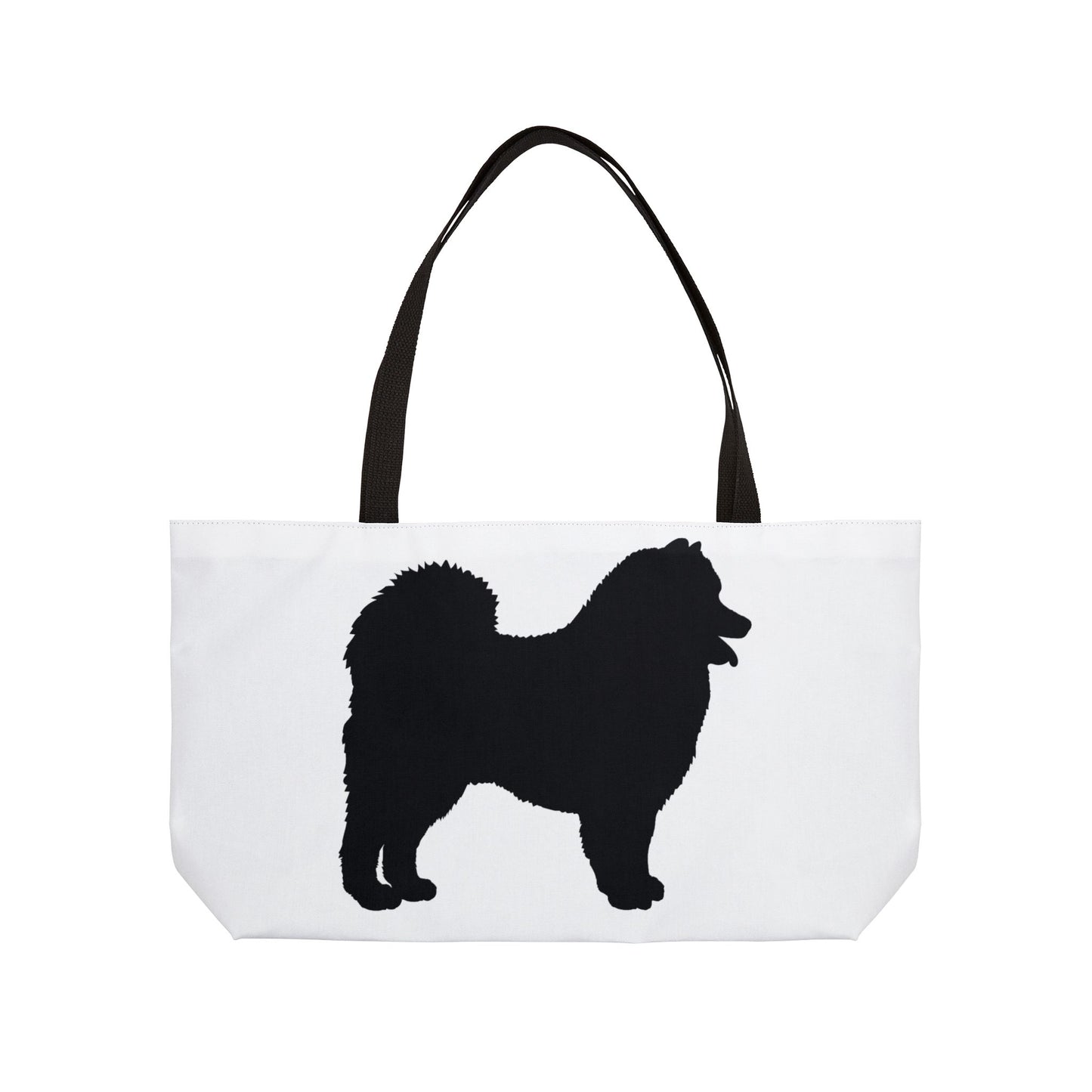 Samoyed Silhouette Weekender Tote Bag