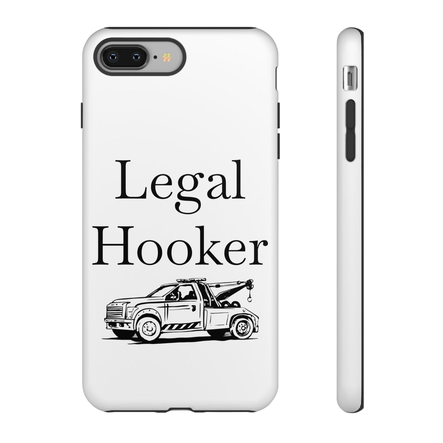 Legal H**ker Wheel Lift Tow Truck iPhone Case
