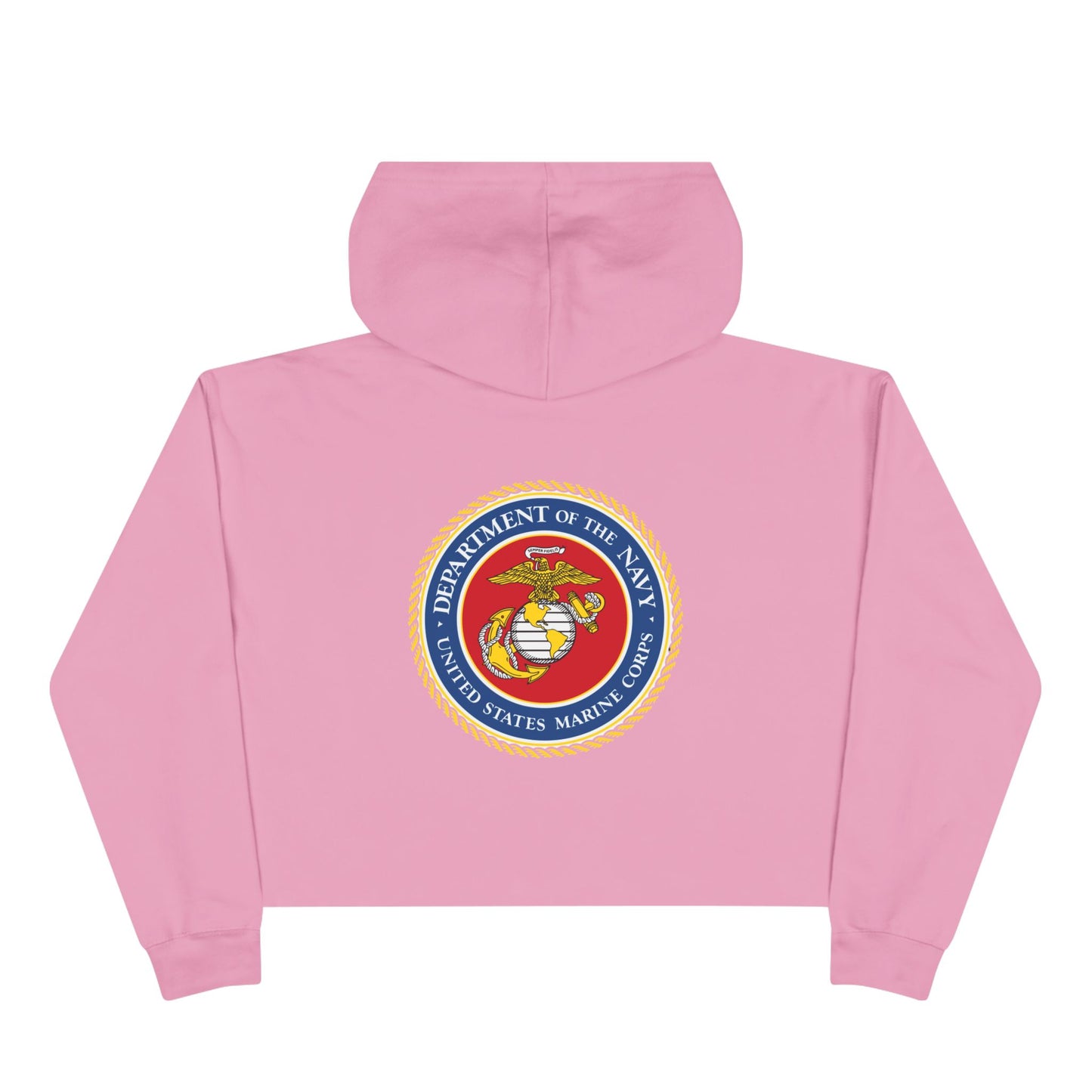 US Marine Corps Women's Crop Hoodie