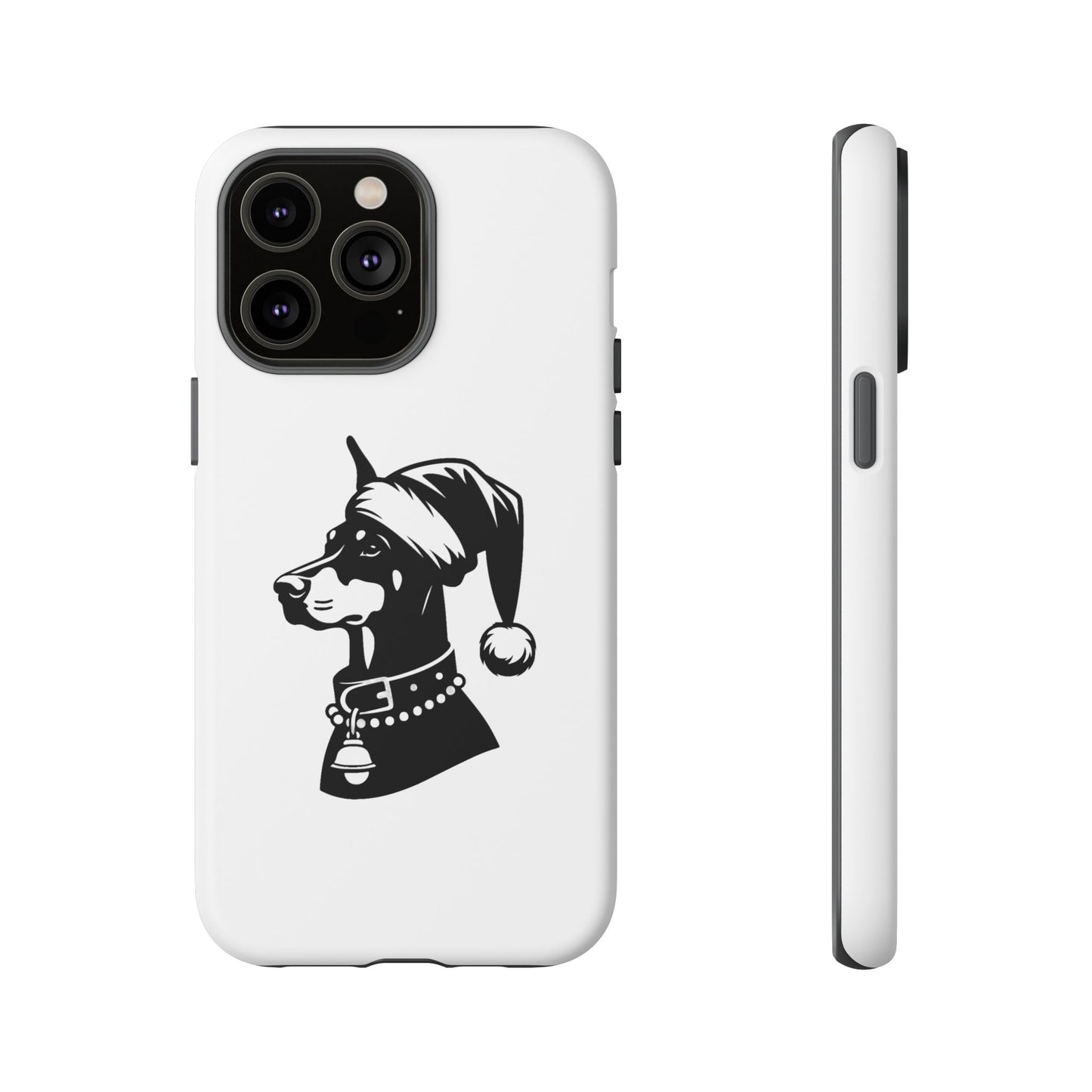 Santa Paws Doberman iPhone Case