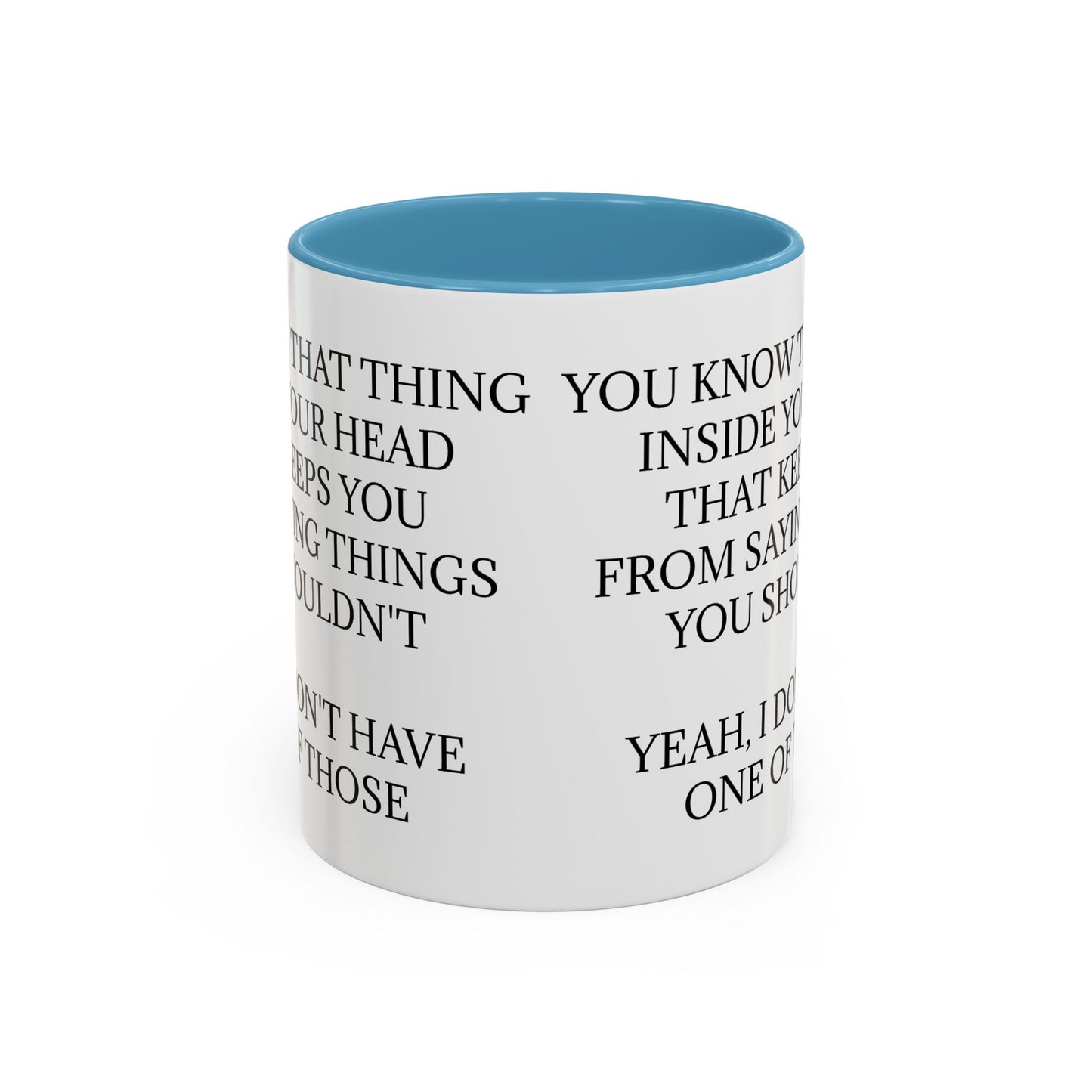 No Filter 2-Tone Coffee Mug