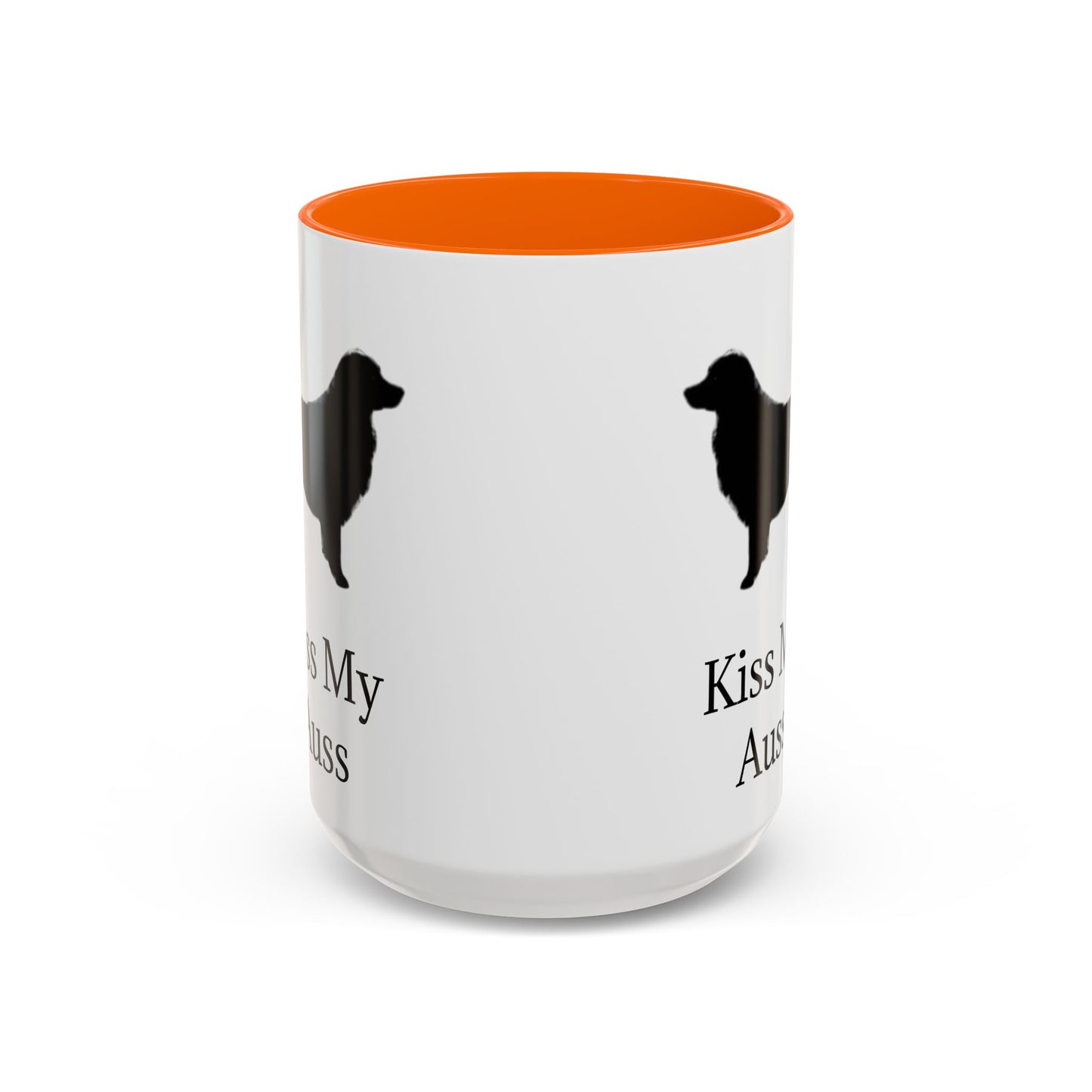 Kiss My Auss 2-Tone Coffee Mug