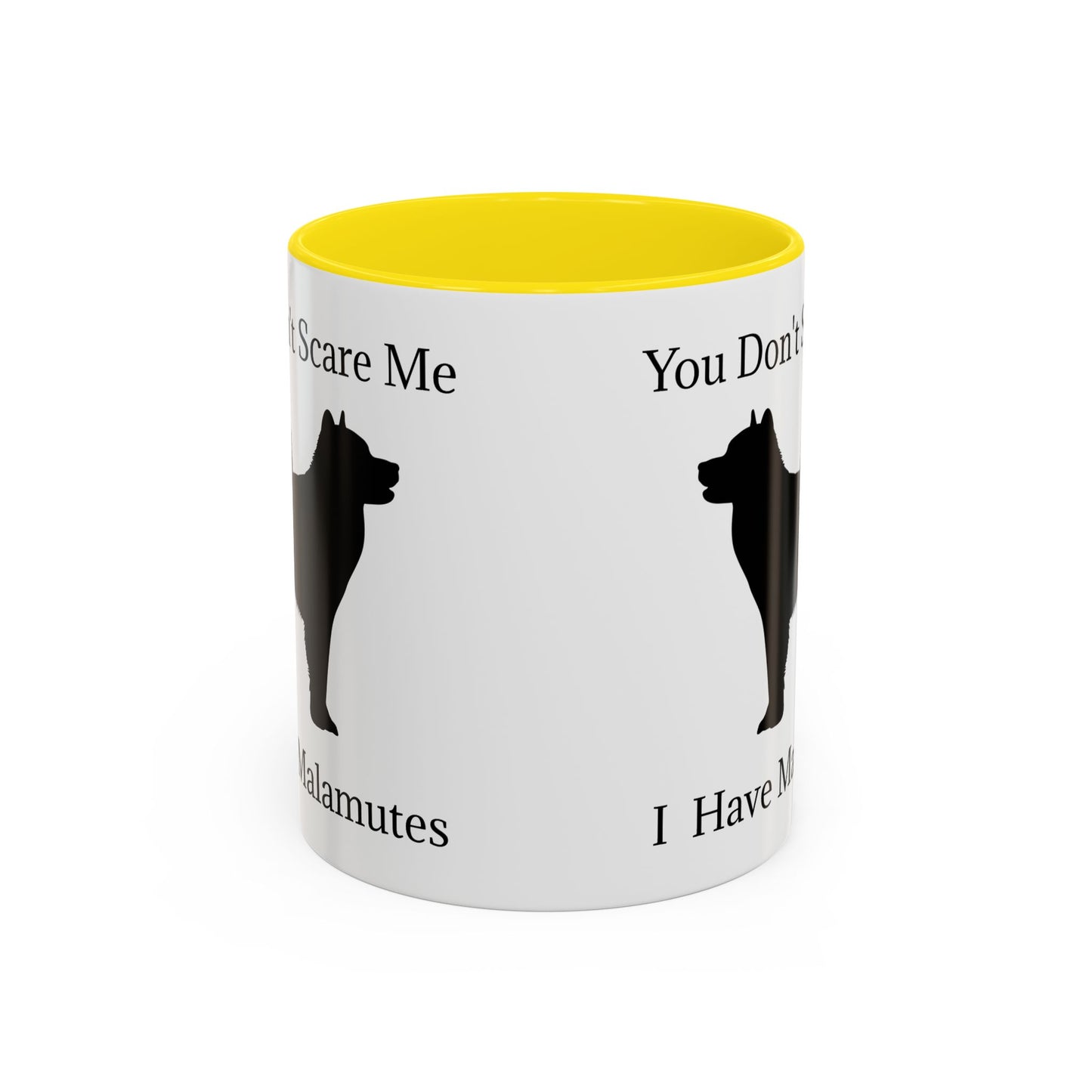 You Don't Scare Me 2-Tone Coffee Mug