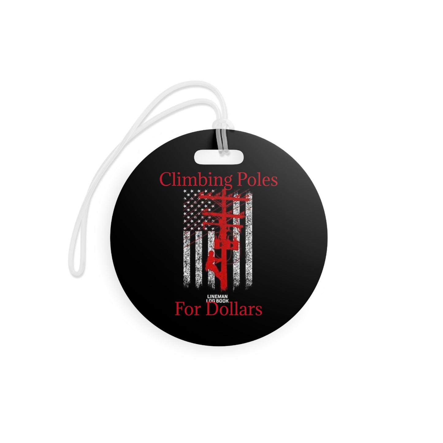 Climbing Poles Luggage Tag