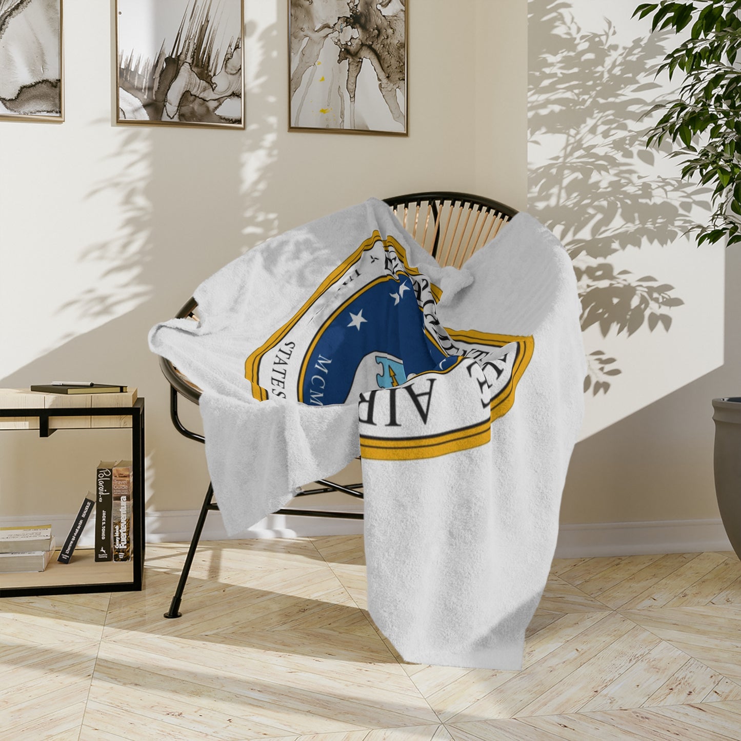 US Air Force Velveteen Microfiber Blanket