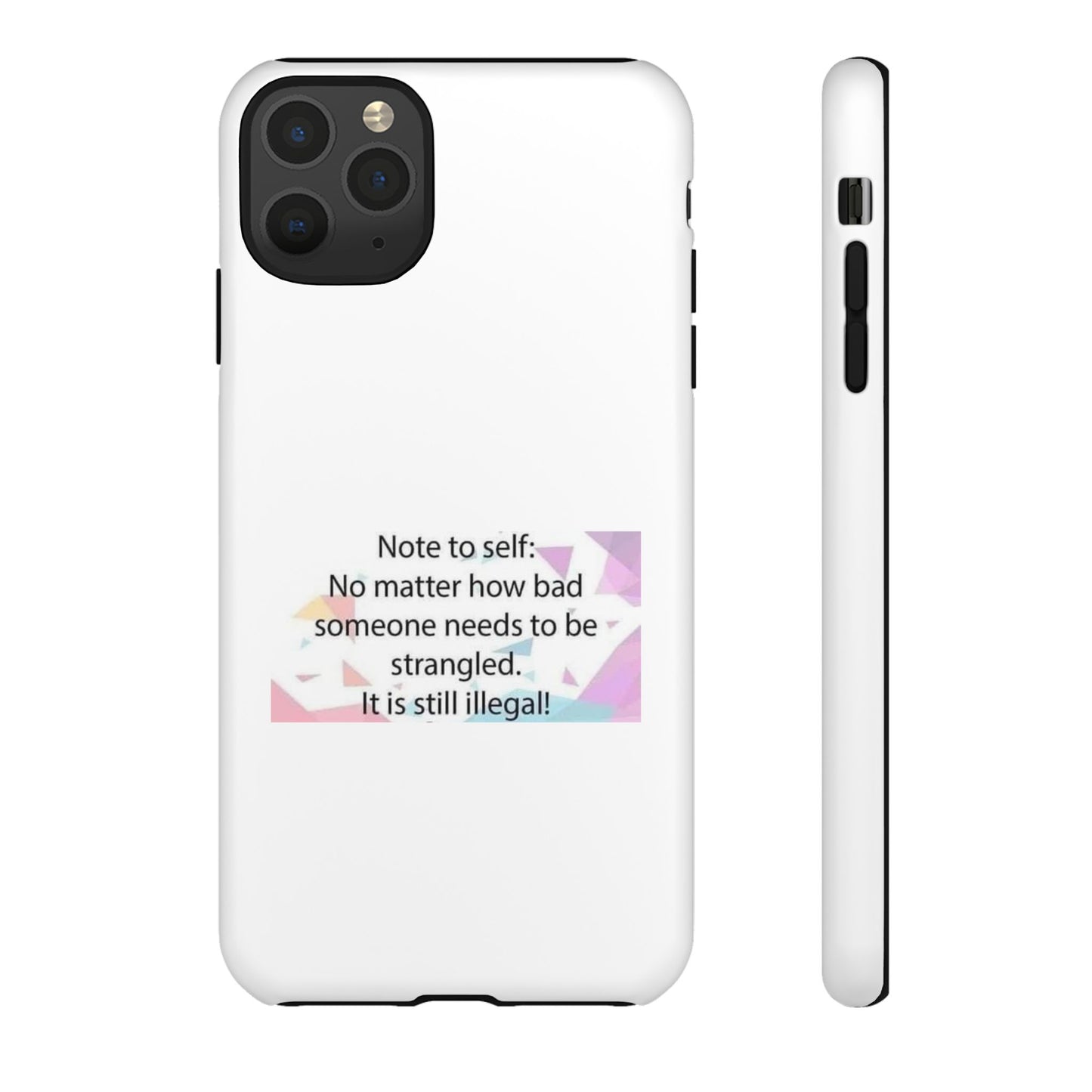 Note To Self iPhone Case