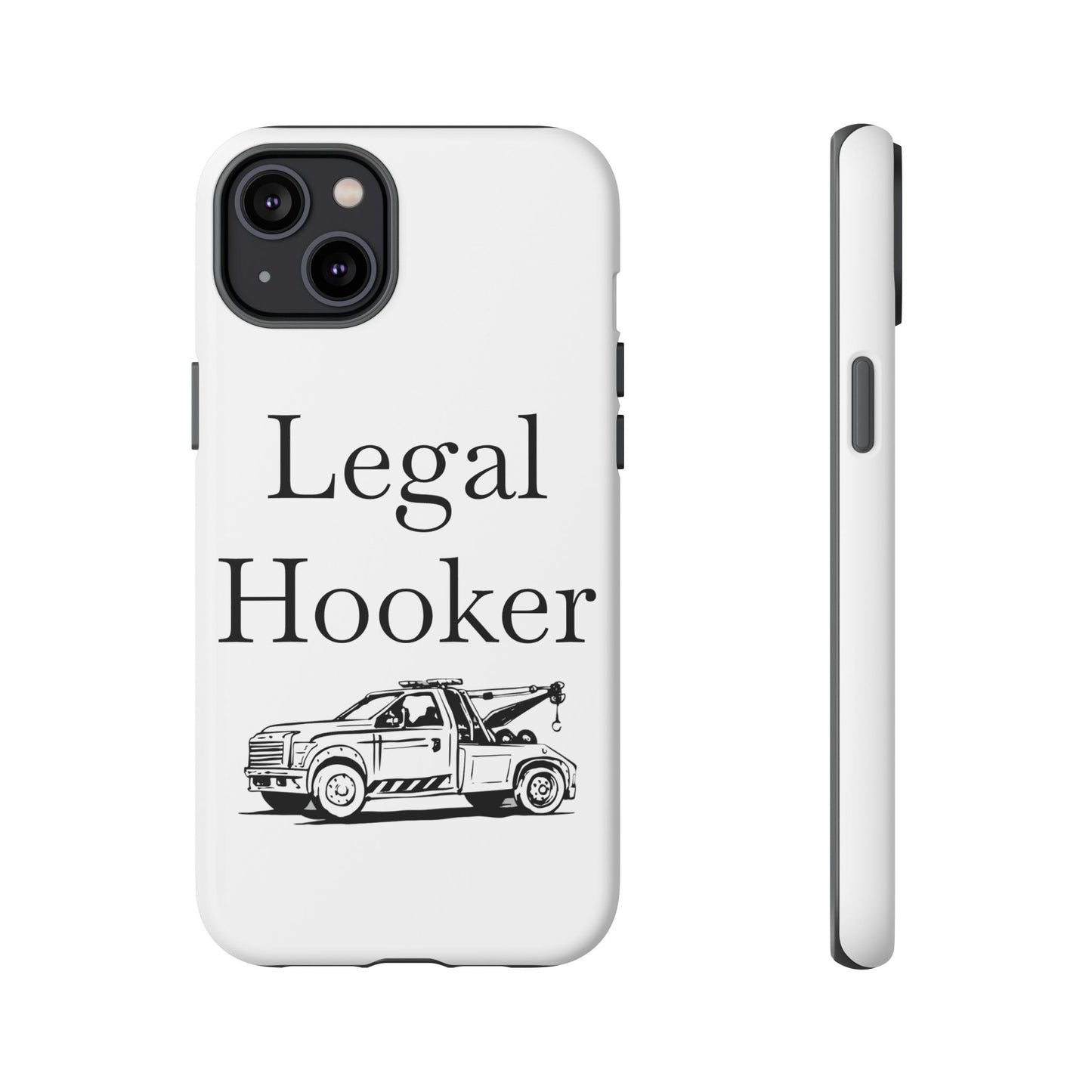 Legal H**ker Wheel Lift Tow Truck iPhone Case