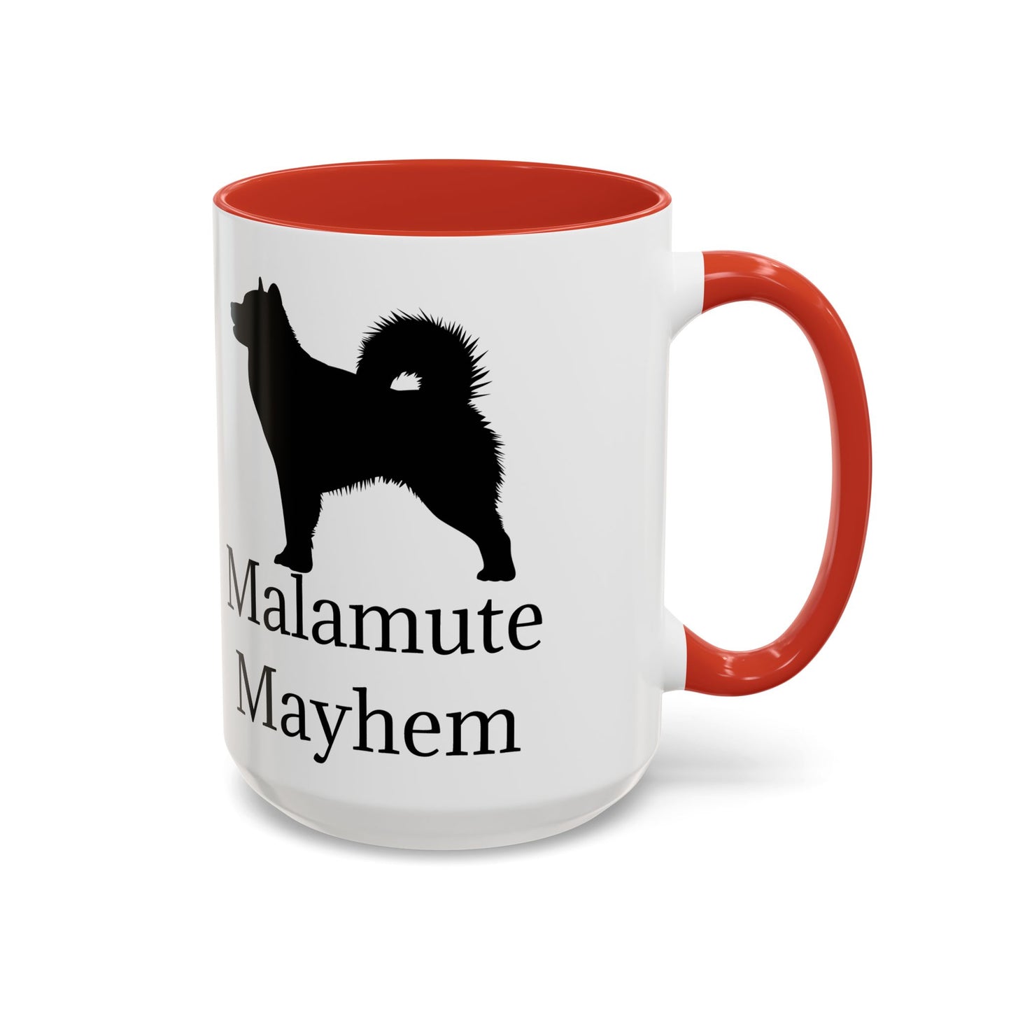 Malamute Mayhem 2-Tone Coffee Mug